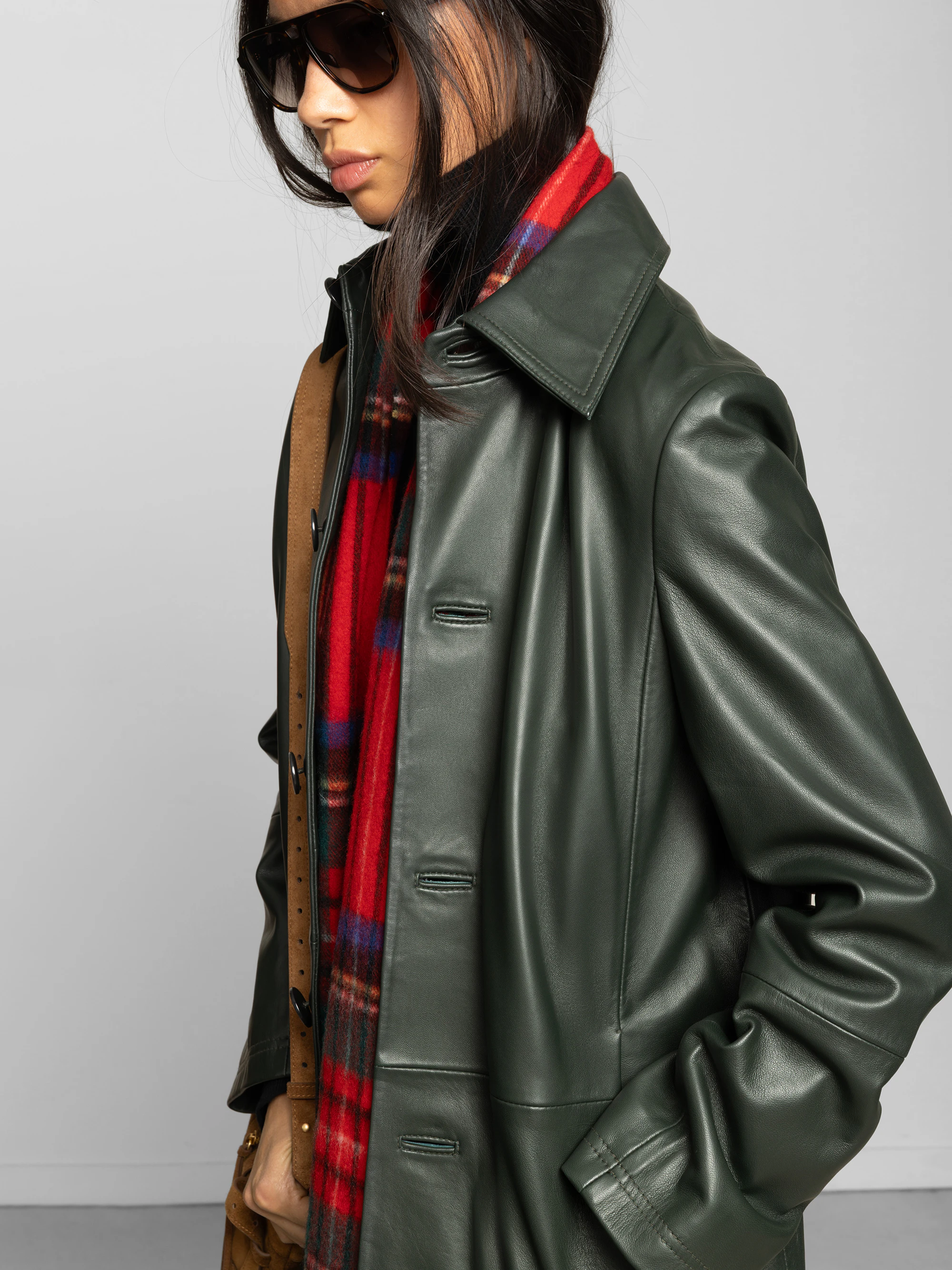 Mentlyr Coat Leather