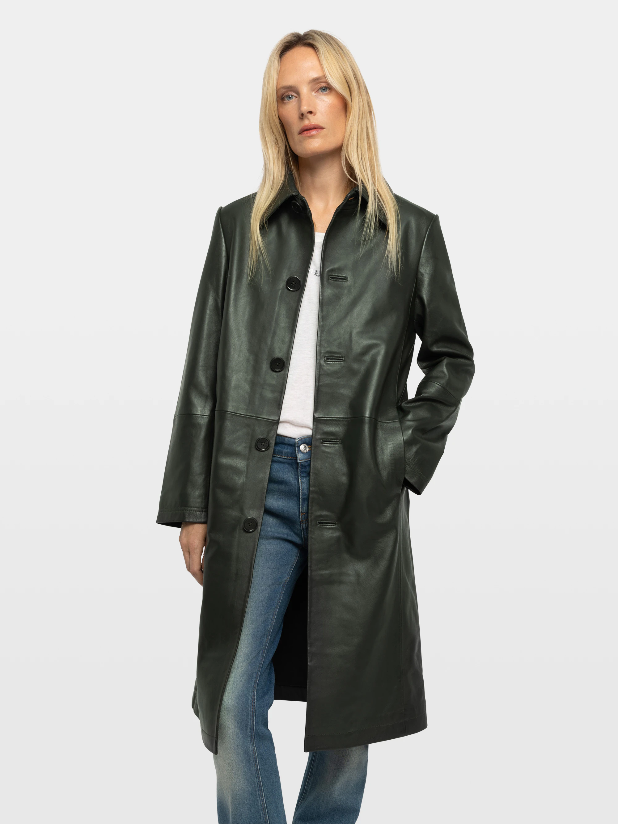 Mentlyr Coat Leather