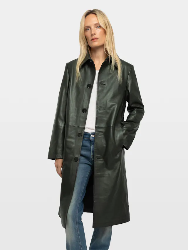 Mentlyr Coat Leather