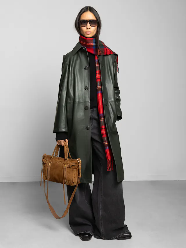 Mentlyr Coat Leather