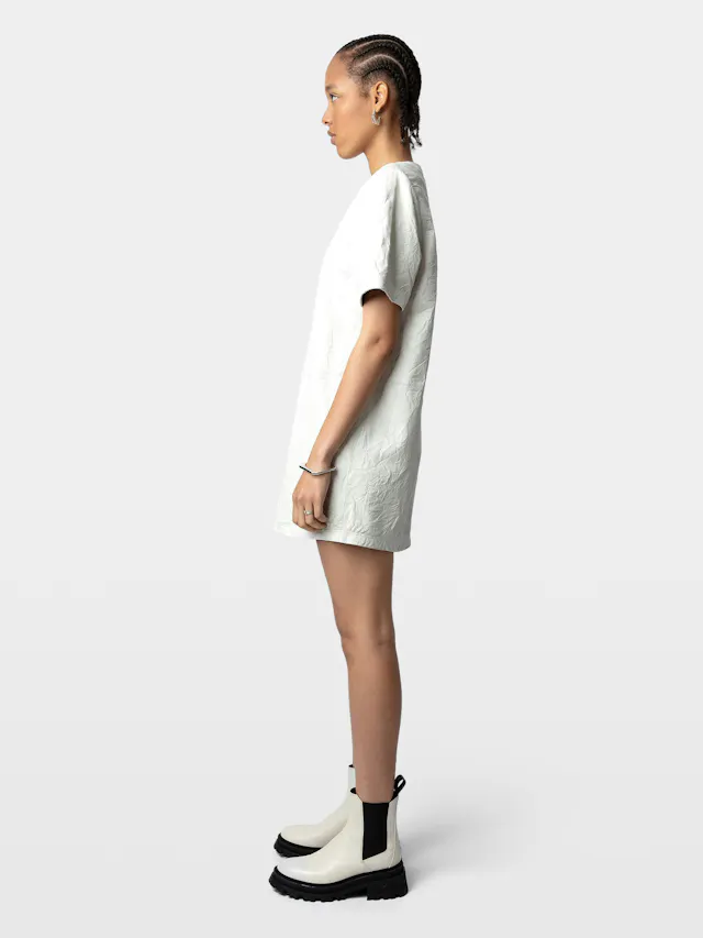 Robe Riddy Cuir Froissé