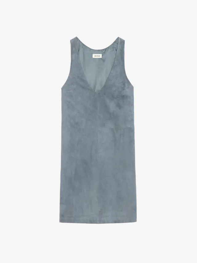 Robe Rasha 100% Cuir Suede