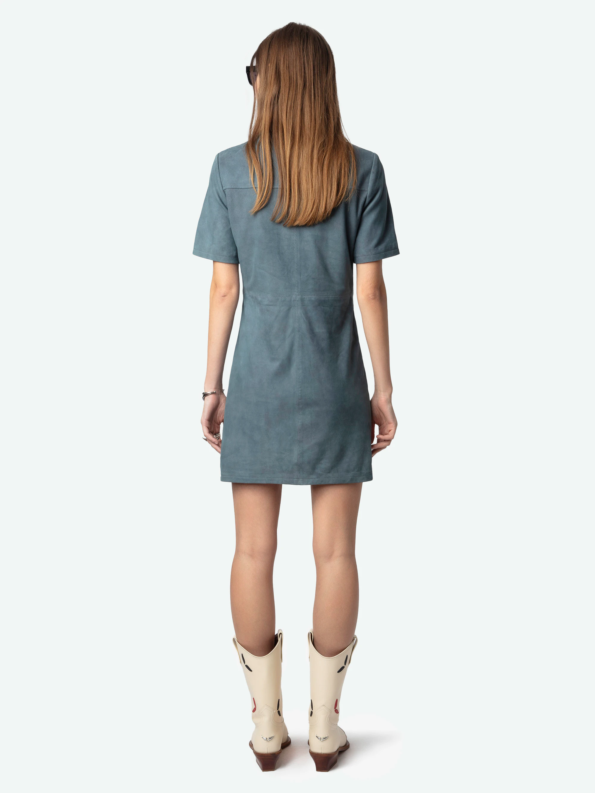 Robe Ralmy 100% Cuir Suede