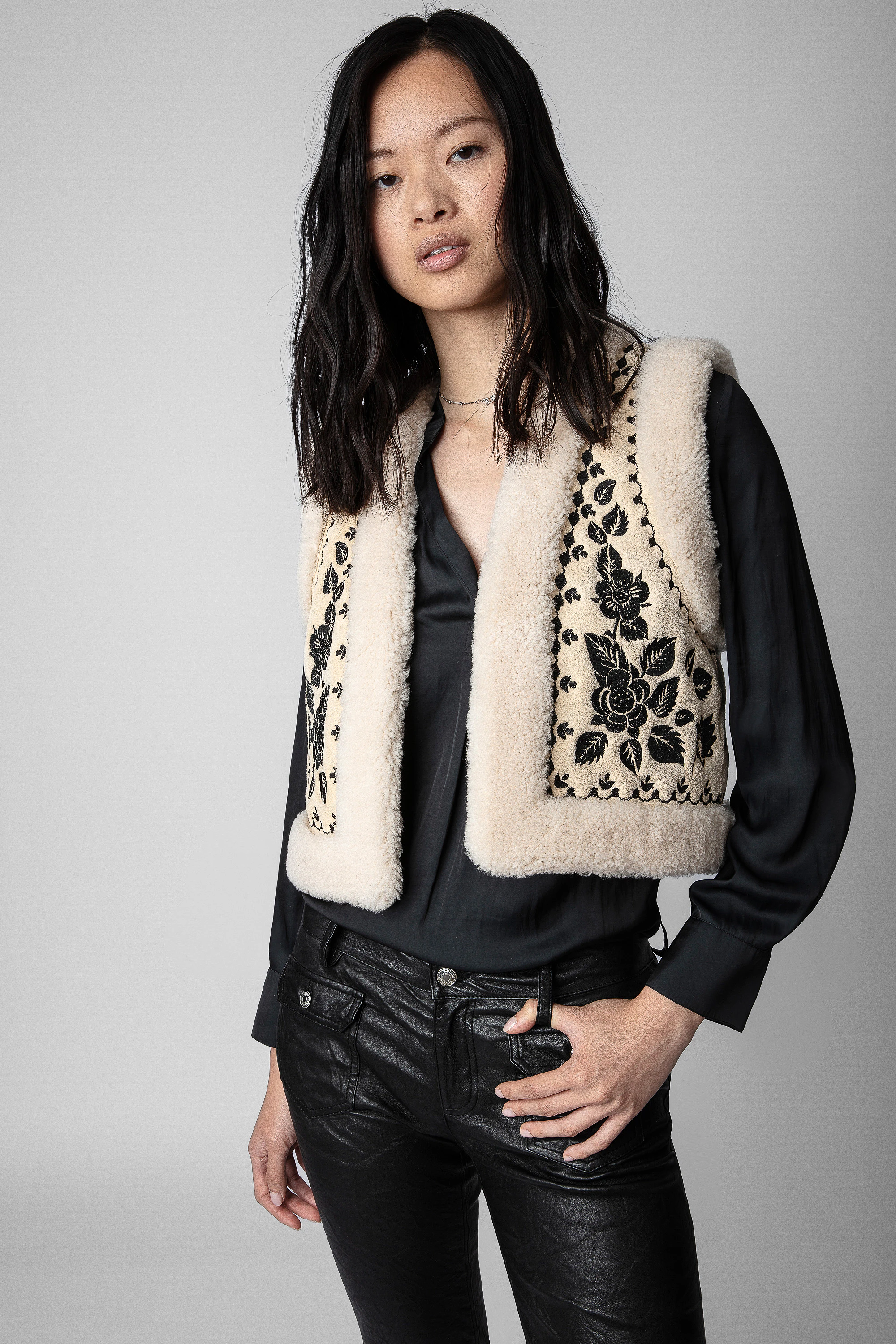 Gilet Feti Shearling thumbnail 2