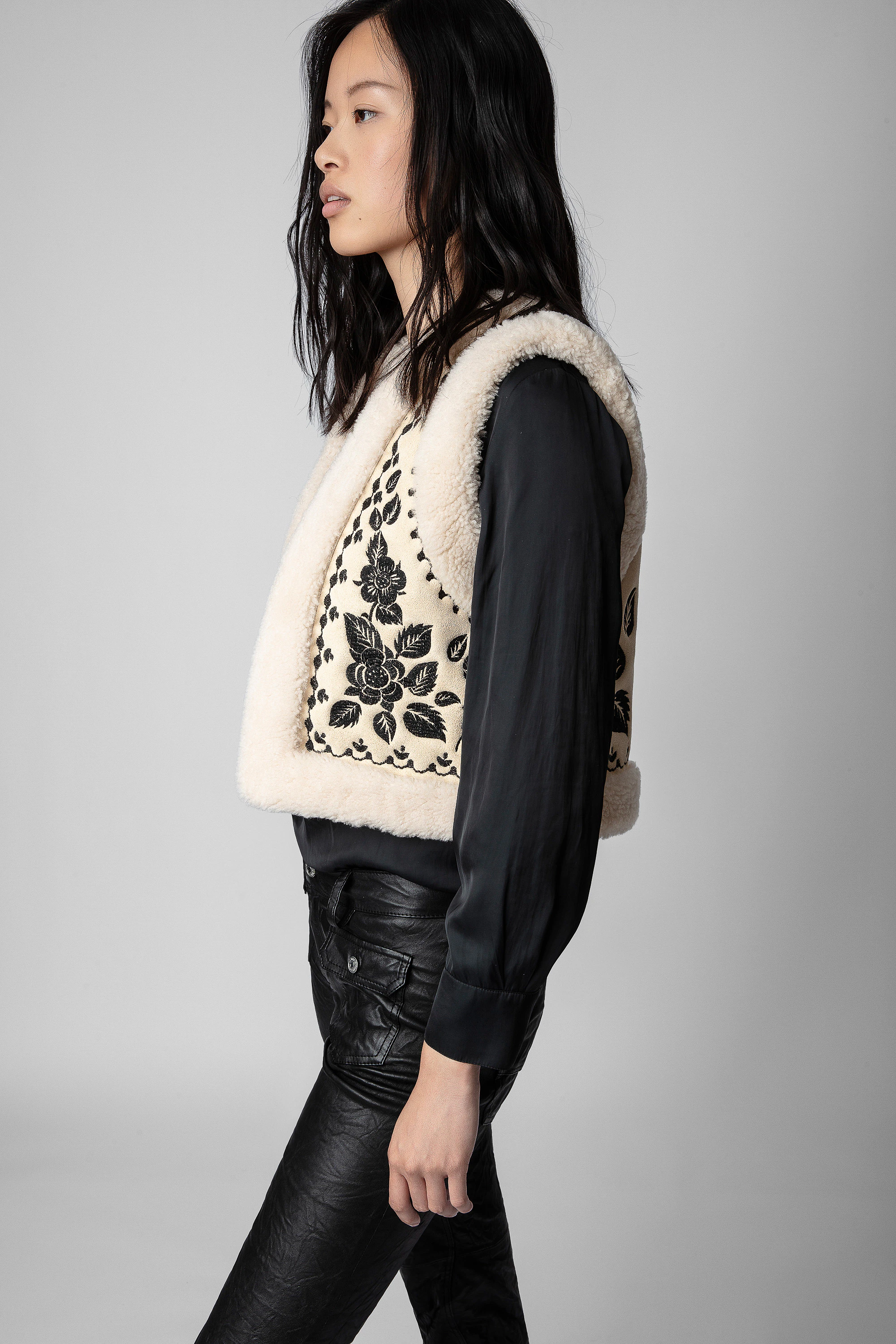 Gilet Feti Shearling thumbnail 3