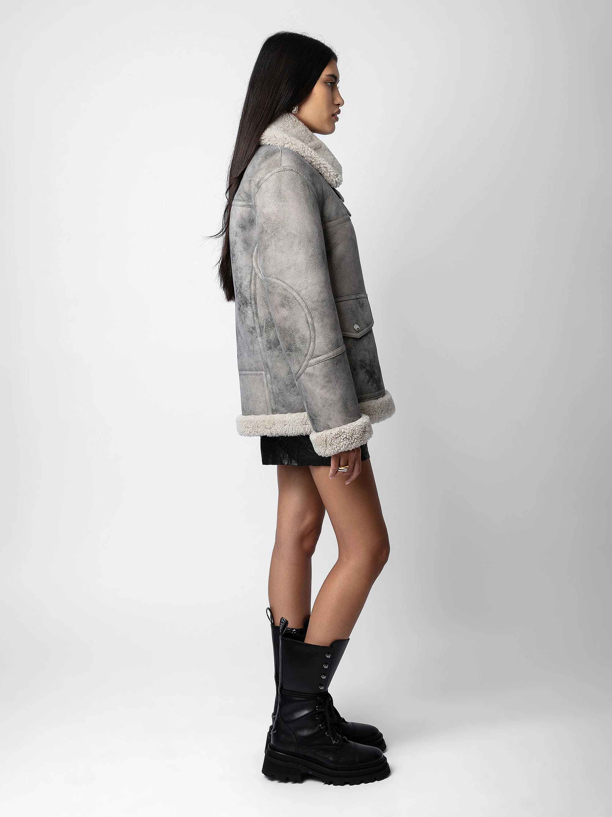 Kain Shearling Coat thumbnail 3