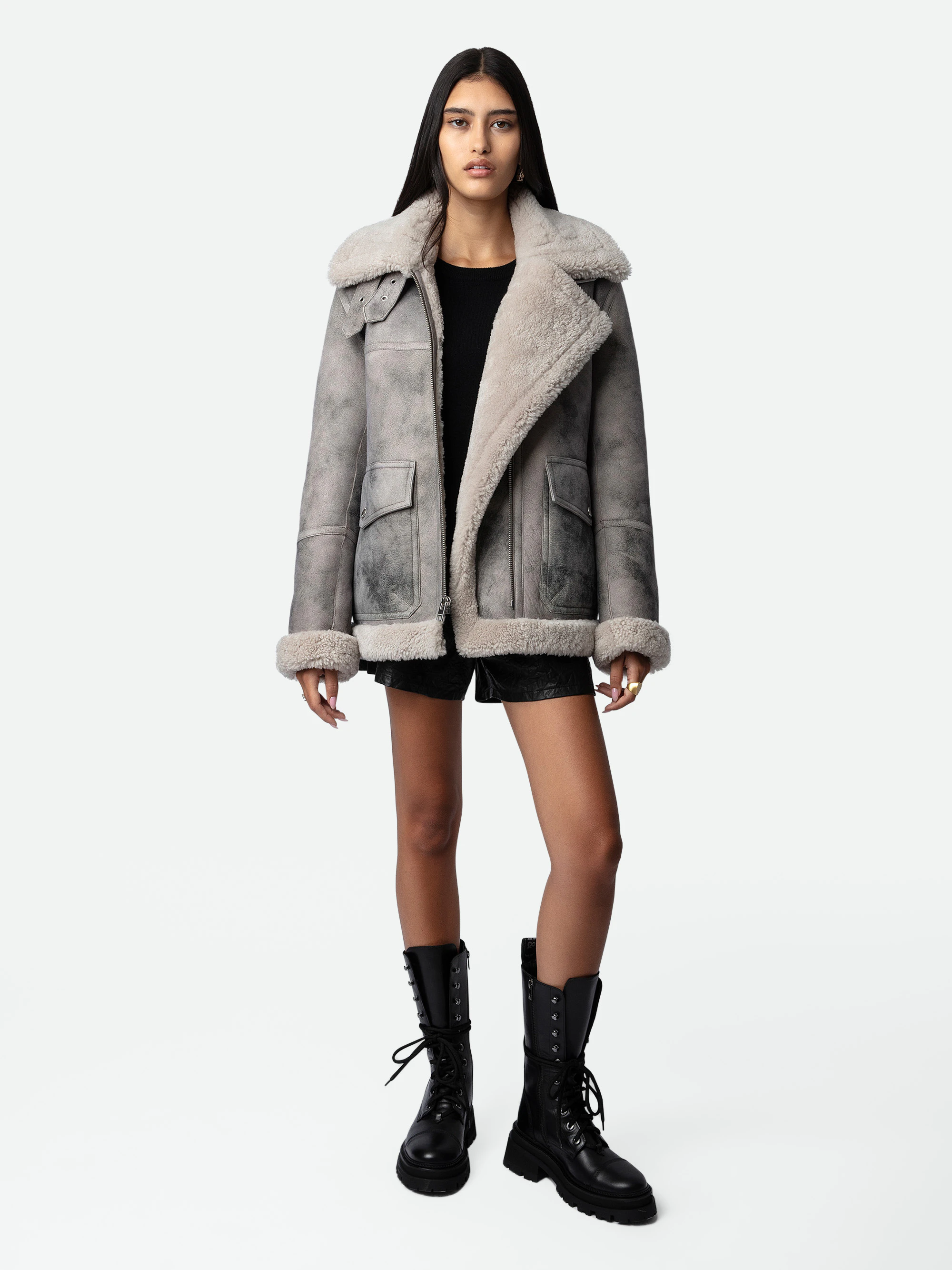 Kain Shearling Coat thumbnail 1