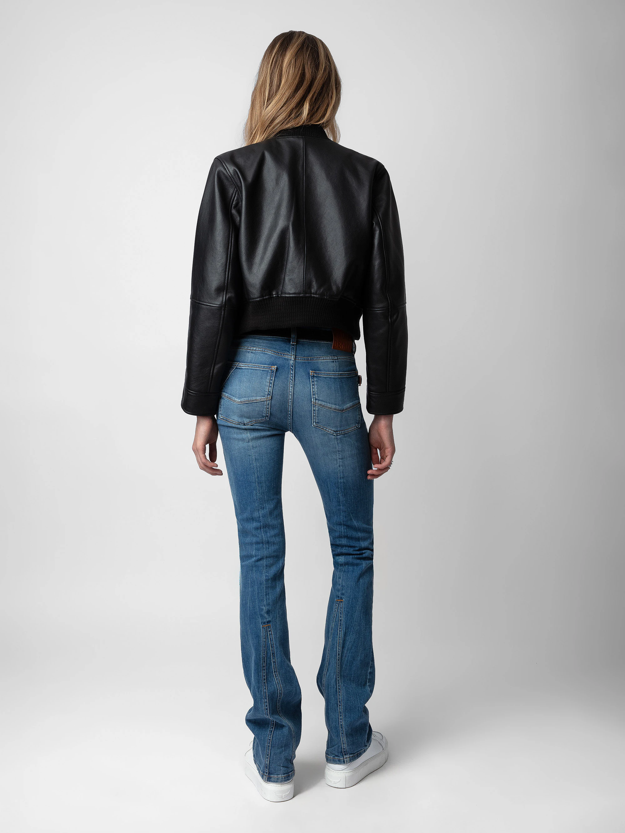 Bunta Leather Jacket jacket black women | Zadig&Voltaire