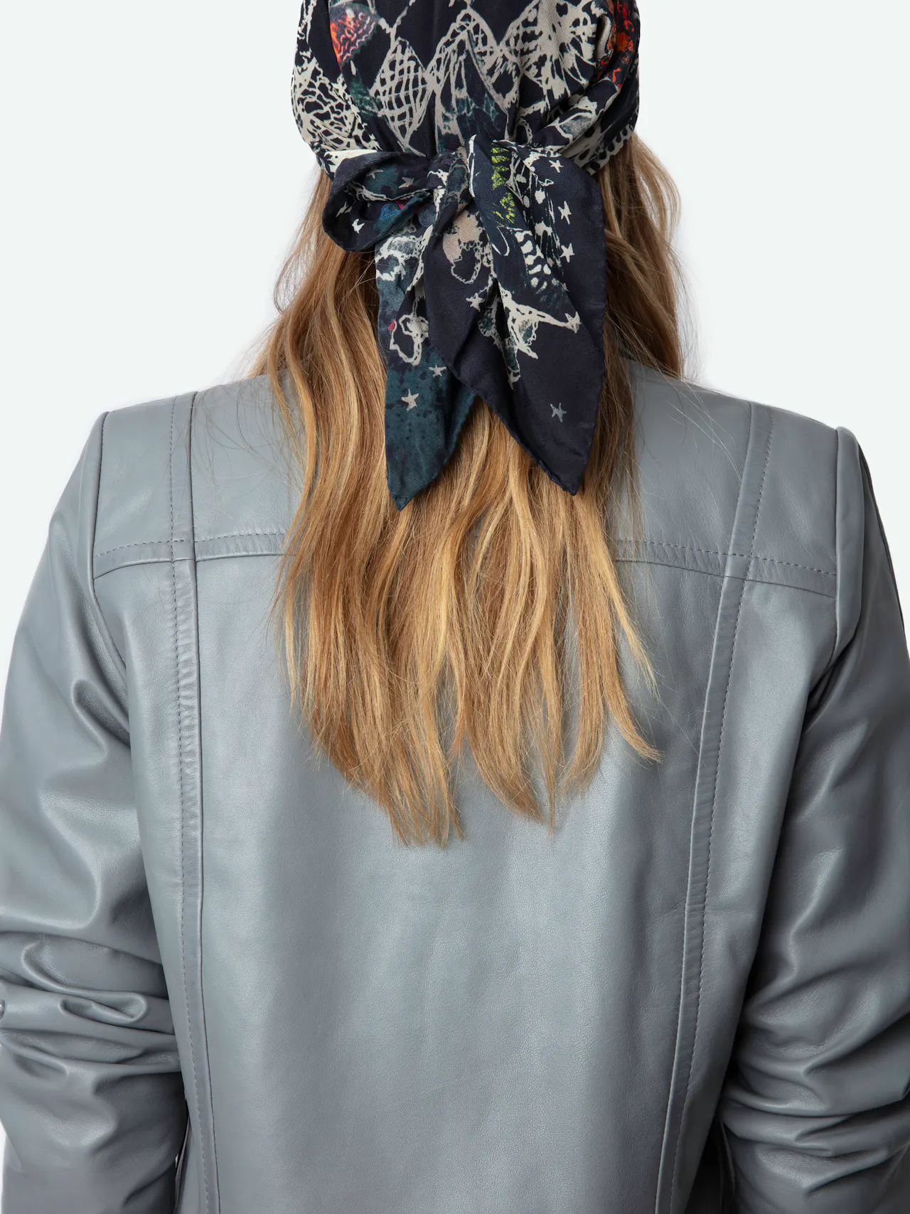 Chaqueta de cuero Litchi 4