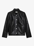 Litchi Leather Jacket