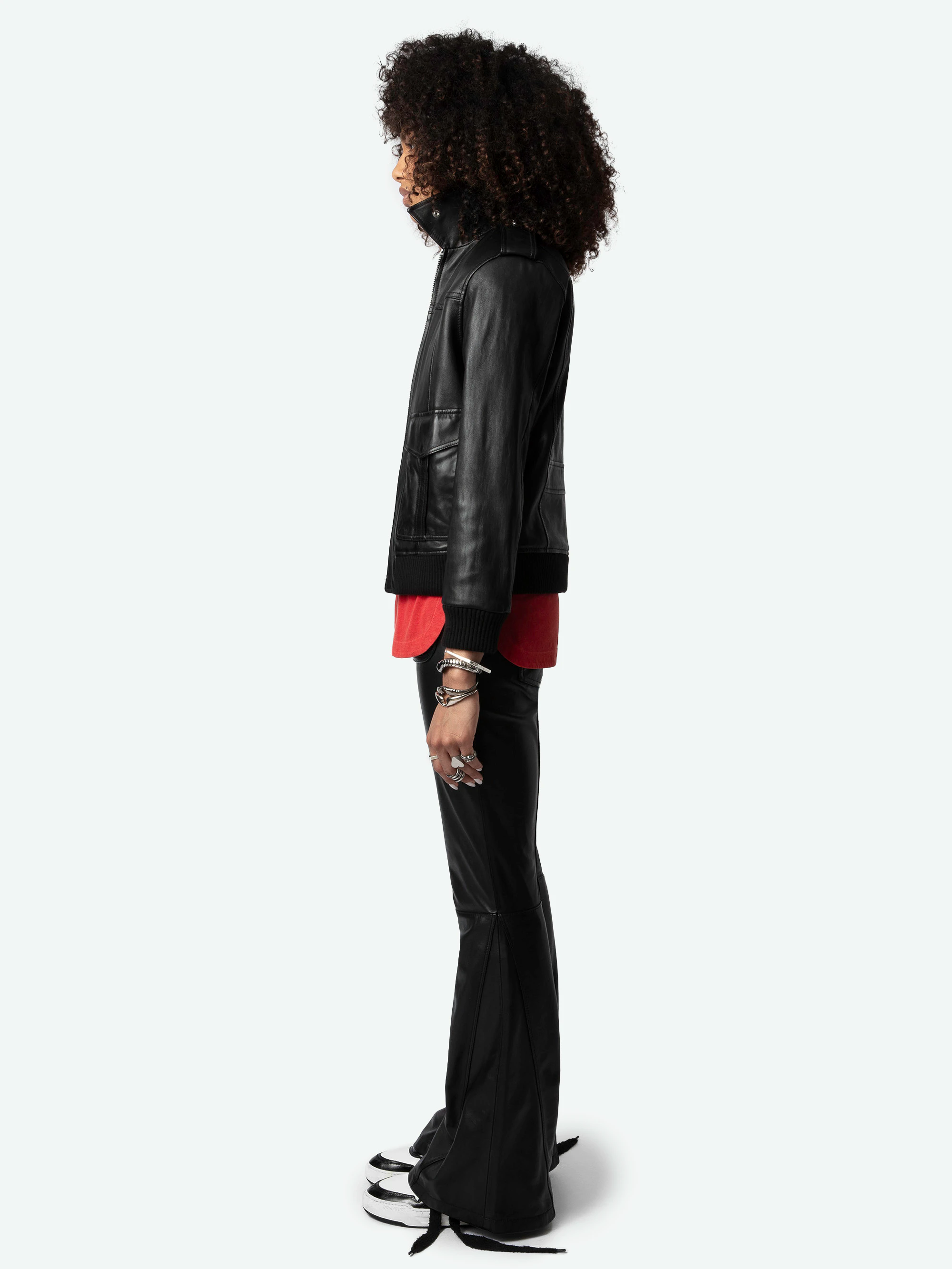 Luka Leather Jacket thumbnail 4