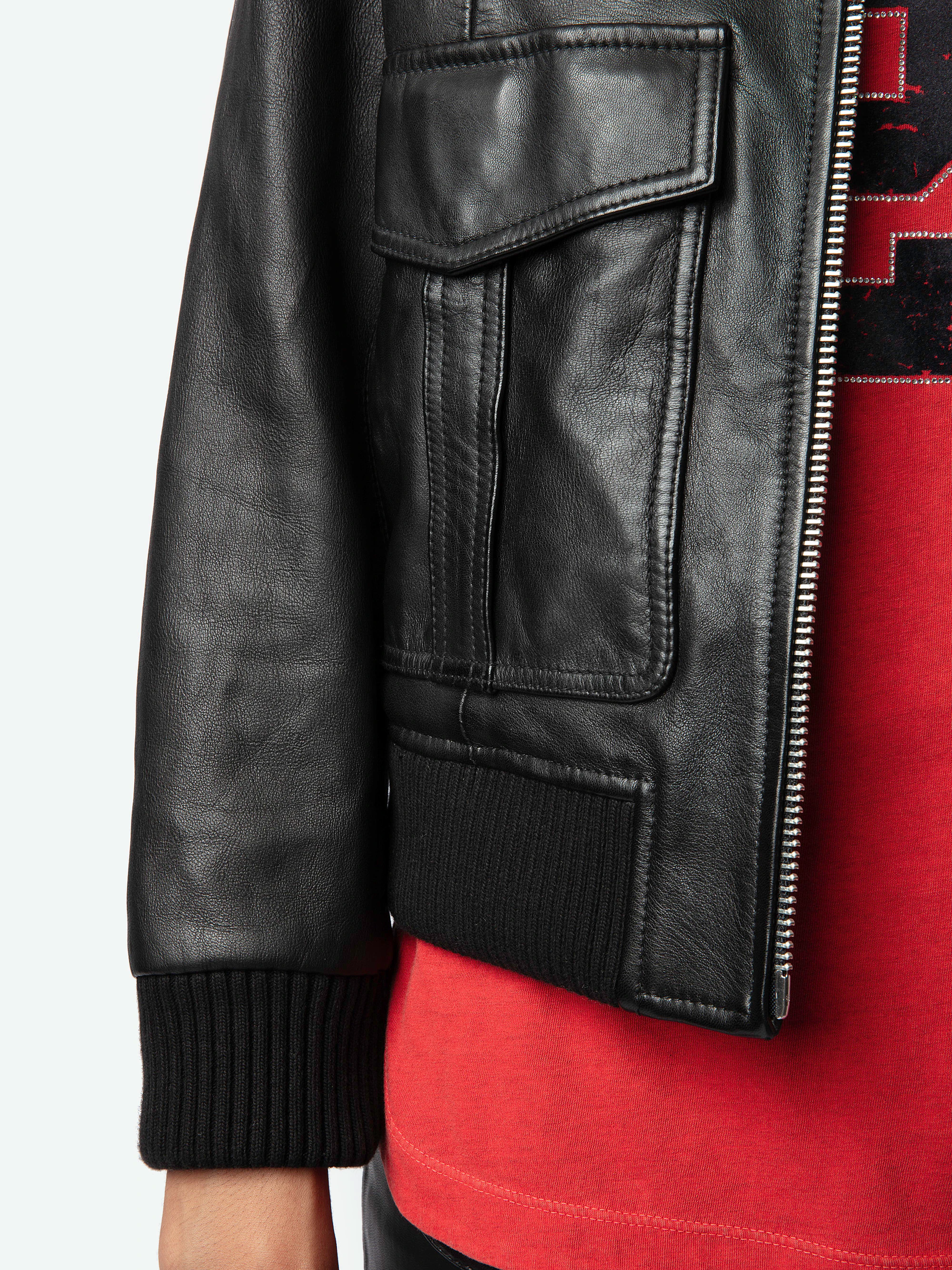 Luka Leather Jacket thumbnail 6