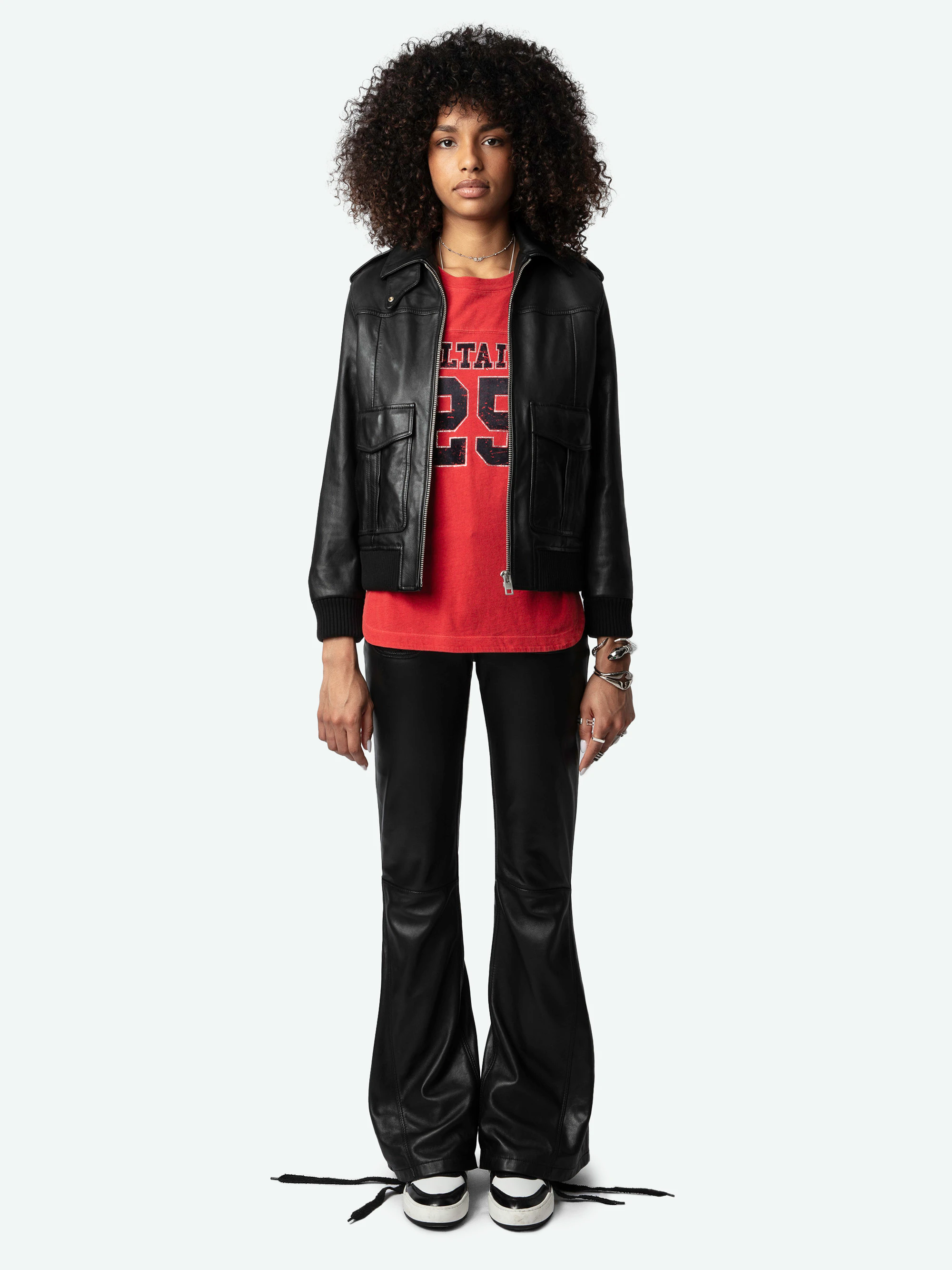 Luka Leather Jacket thumbnail 1