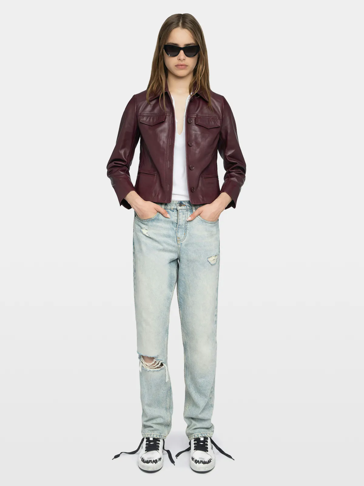 Jacke Liam aus Leder