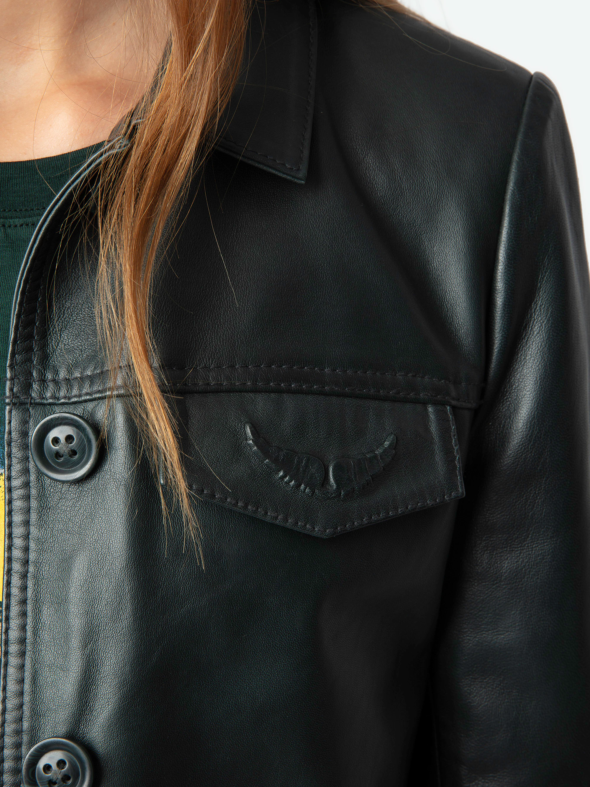 Liam Leather Jacket thumbnail 5