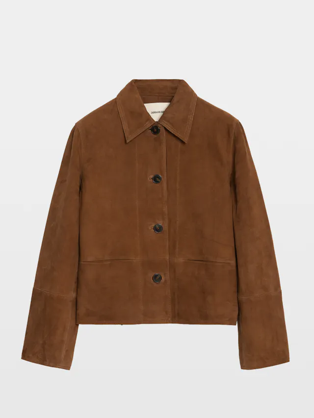 Blouson Lessa 100% Cuir Suede