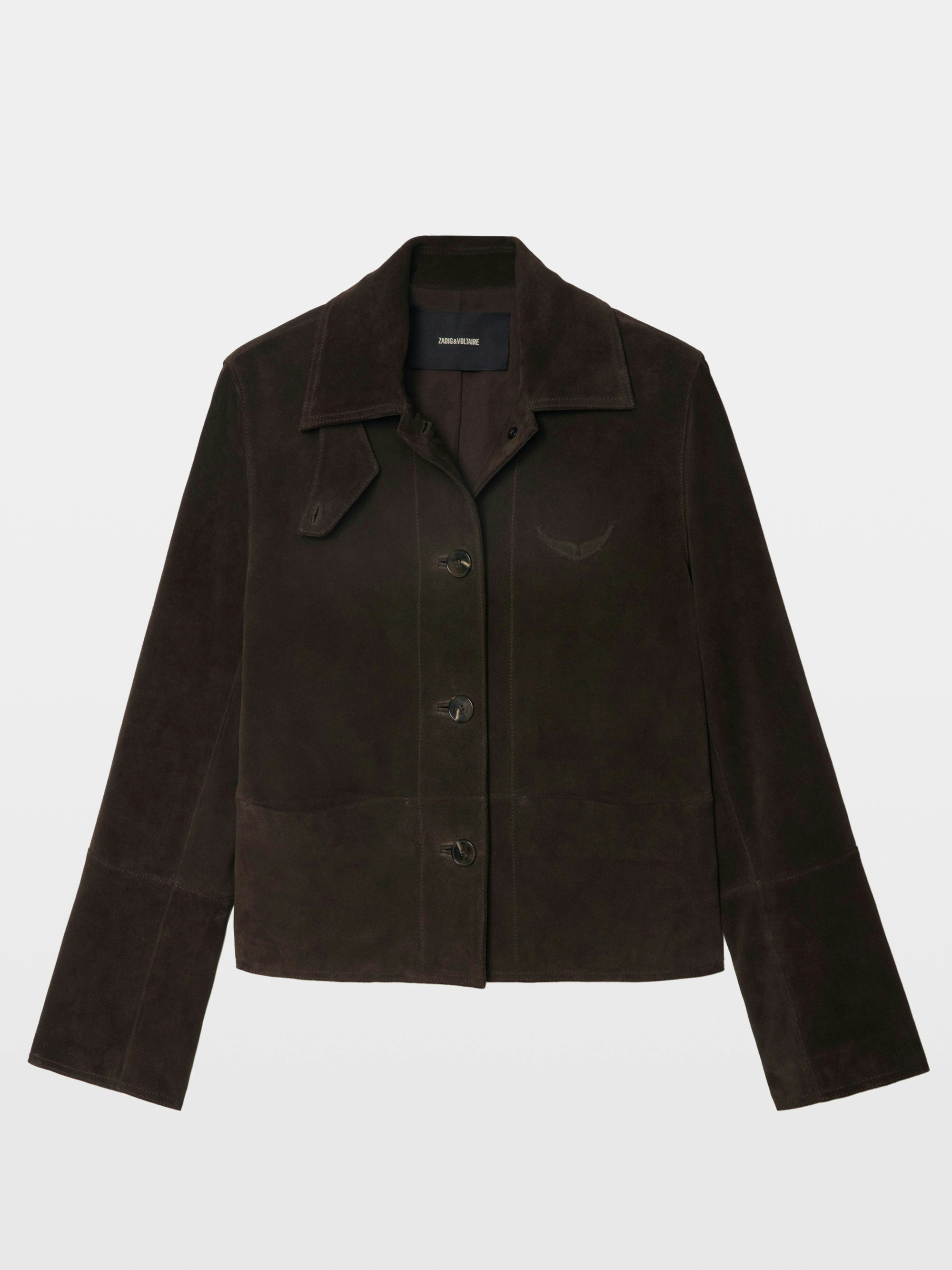 Blouson Lessa 100% Cuir Suede - configurable