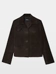 Lessa Suede Leather Jacket