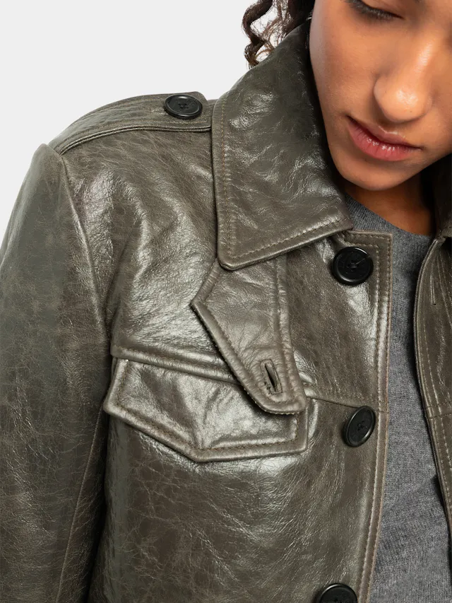 Veram Jacke Leder