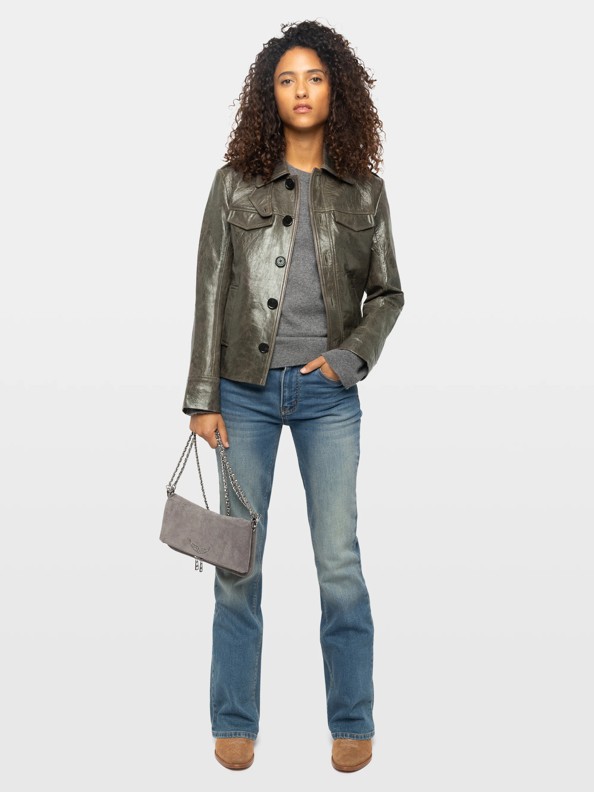 Veram Jacket Leather