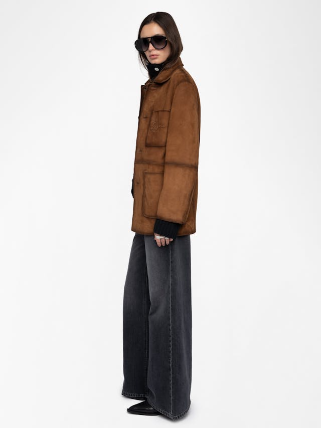 Venezia Leather Suede Western Jacket