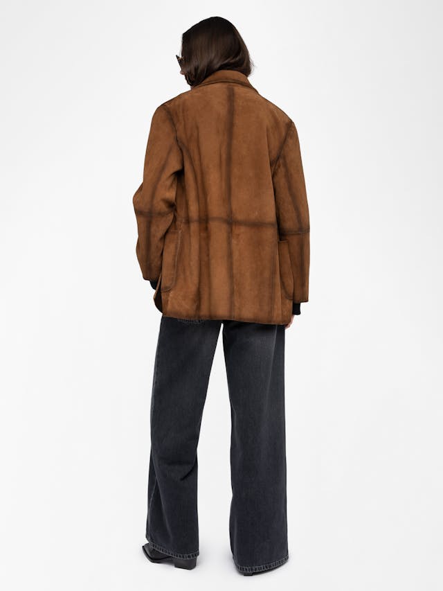 Venezia Leather Suede Western Jacket