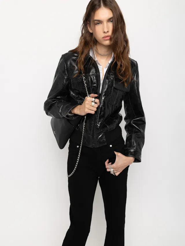 Giacca Veramy Pelle Glossy