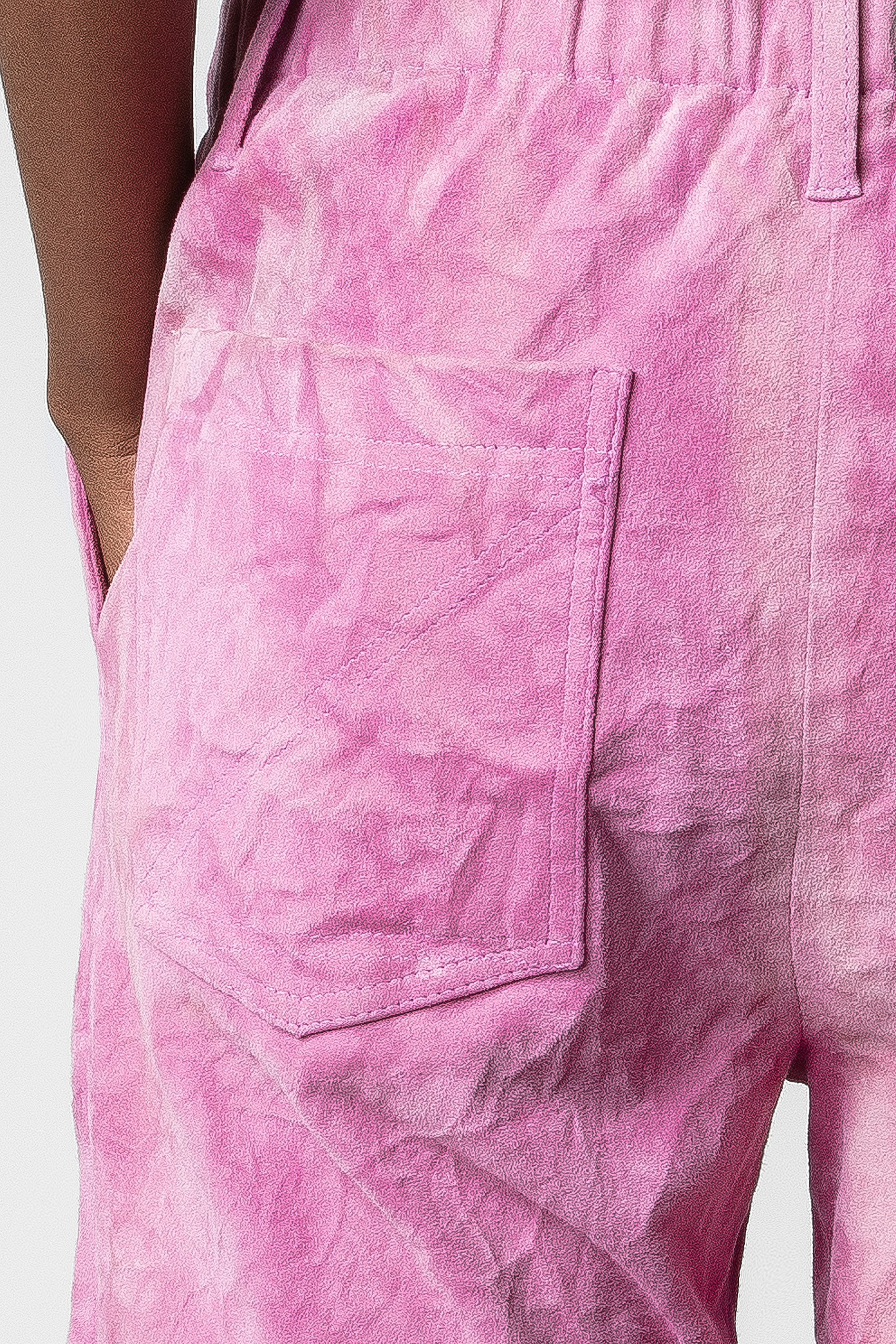 Parfait Crinkled Suede Pants