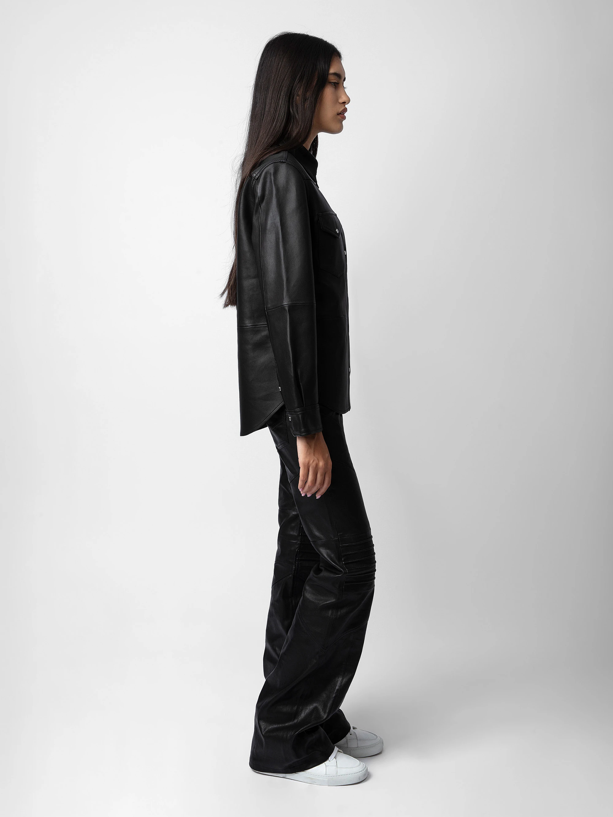 Thelma Shirt 100% Leather thumbnail 3