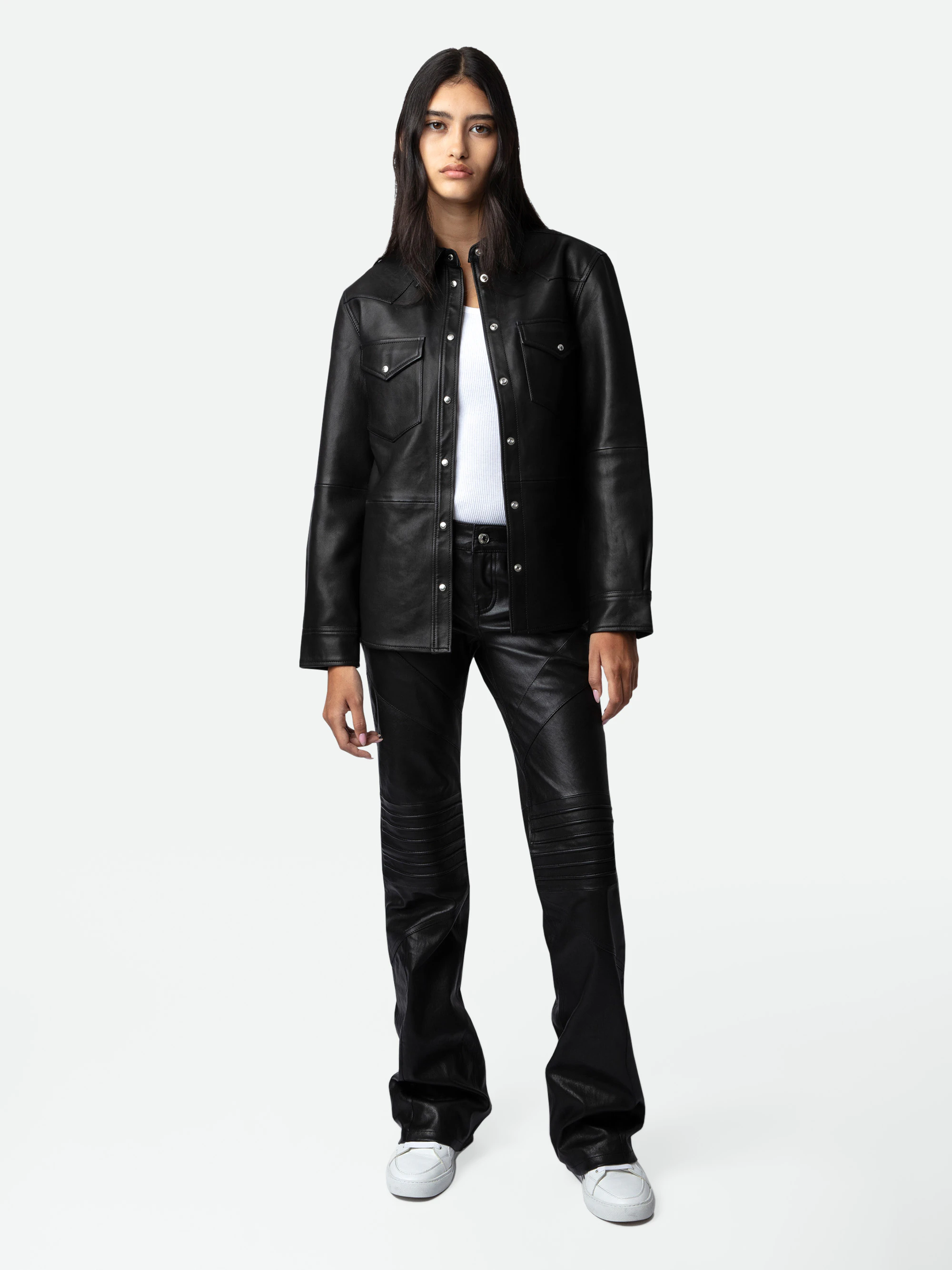 Thelma Shirt 100% Leather thumbnail 1