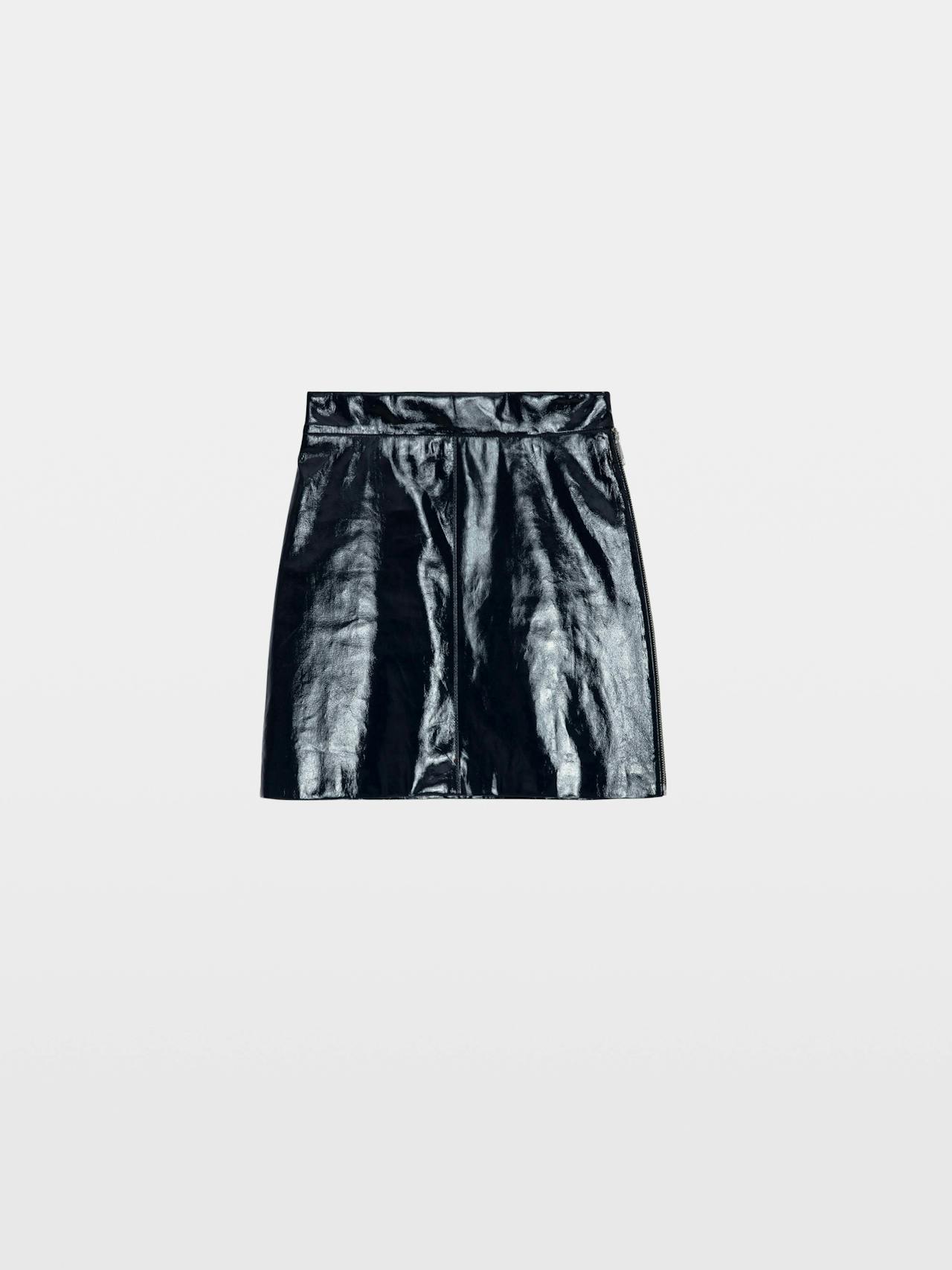 Jinette Vinyl Skirt 5