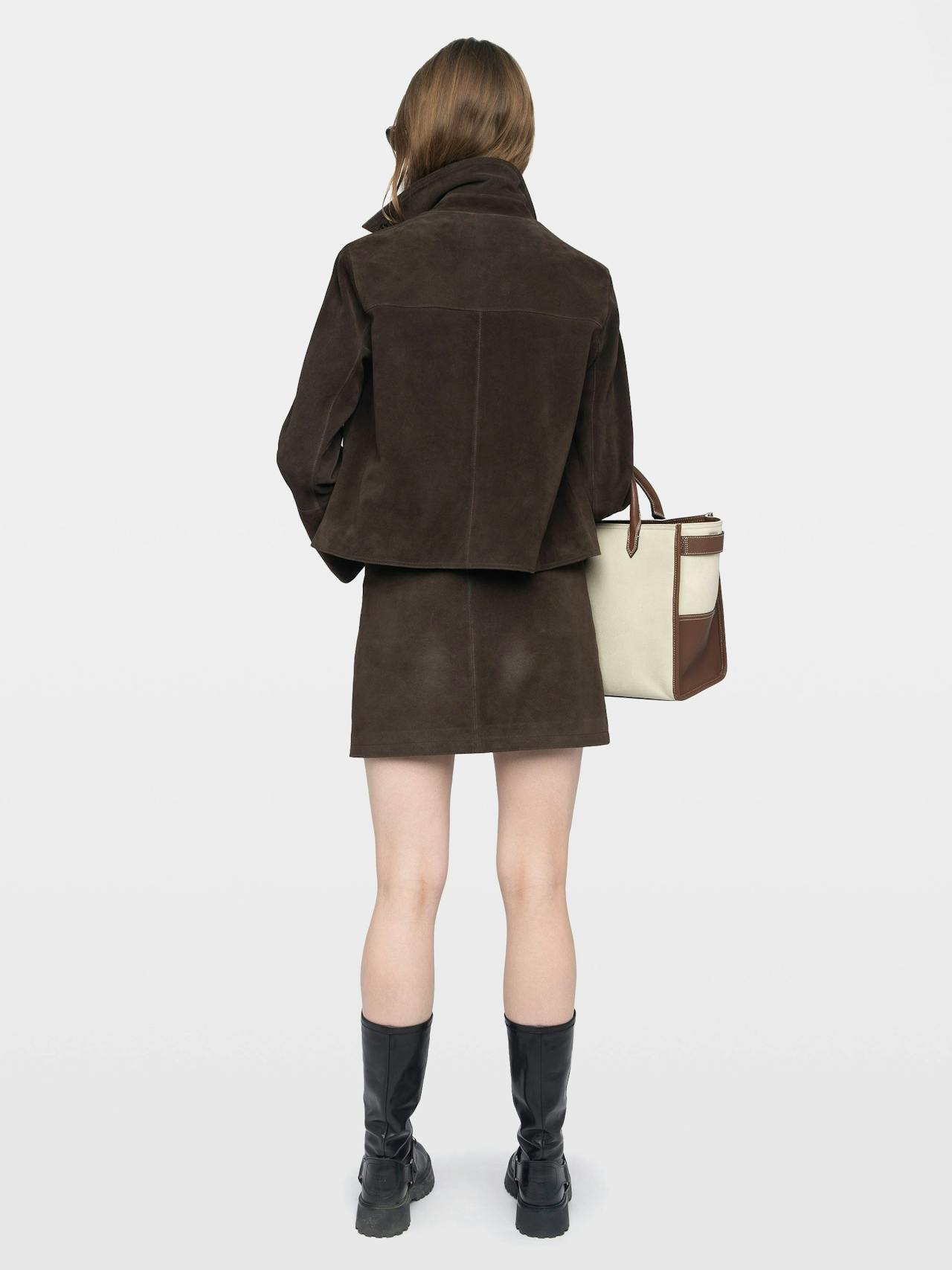 Gonna Jaime in Pelle Scamosciata 2