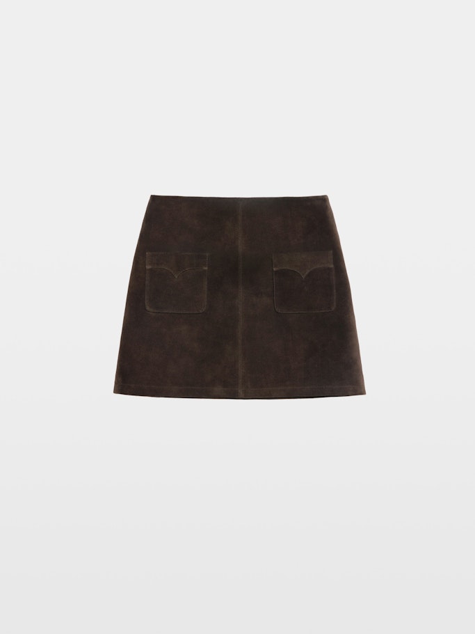 Jaime Suede Leather Skirt Jaime Suede Leather Skirt