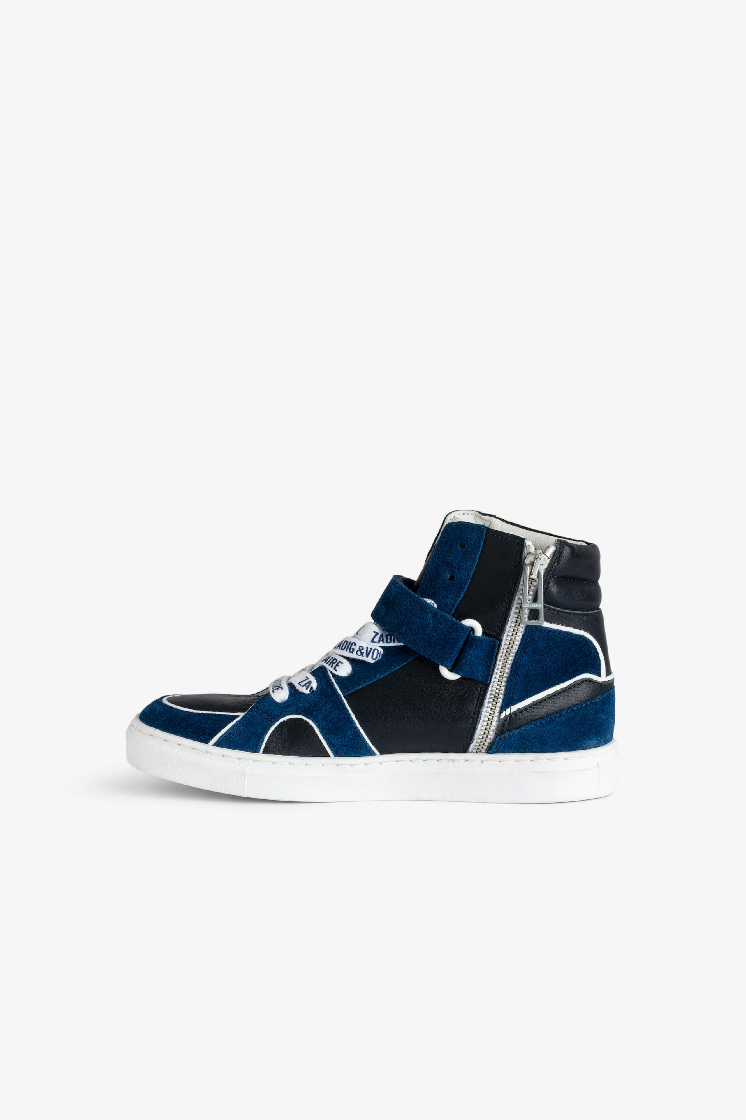 ZV1747 High Flash Boys' High-Top Sneakers 4