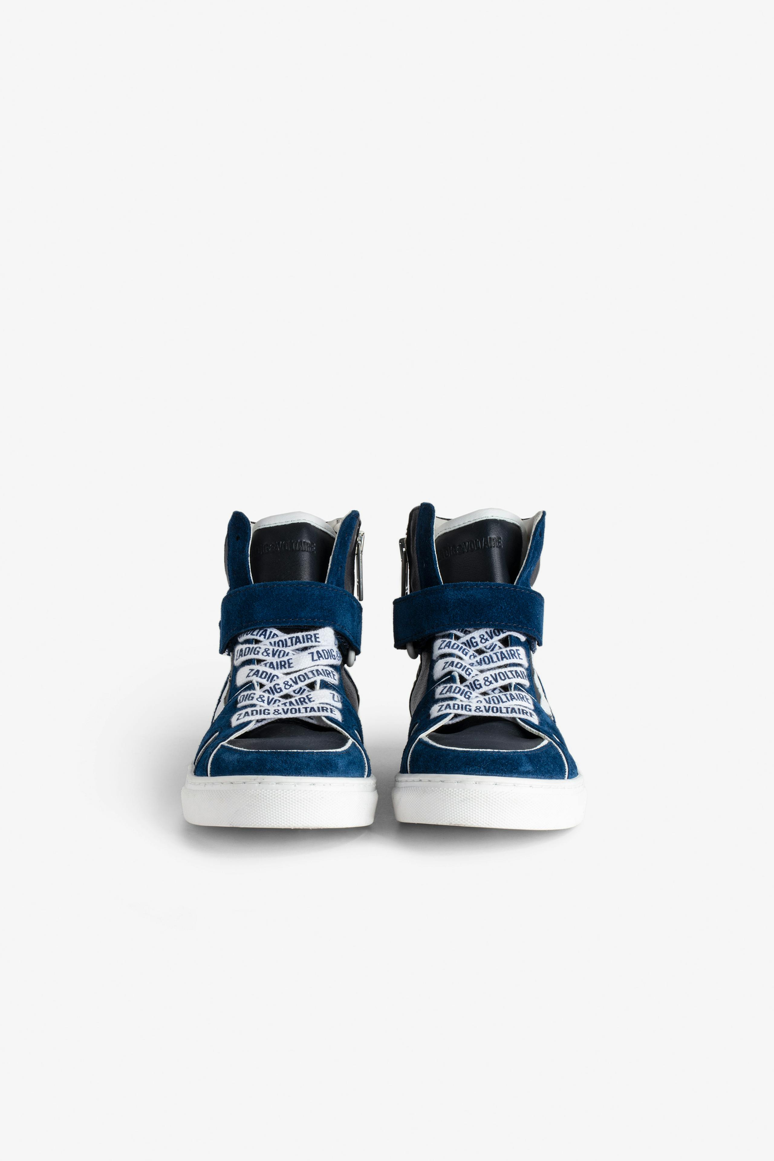 ZV1747 High Flash Boys' High-Top Sneakers 2