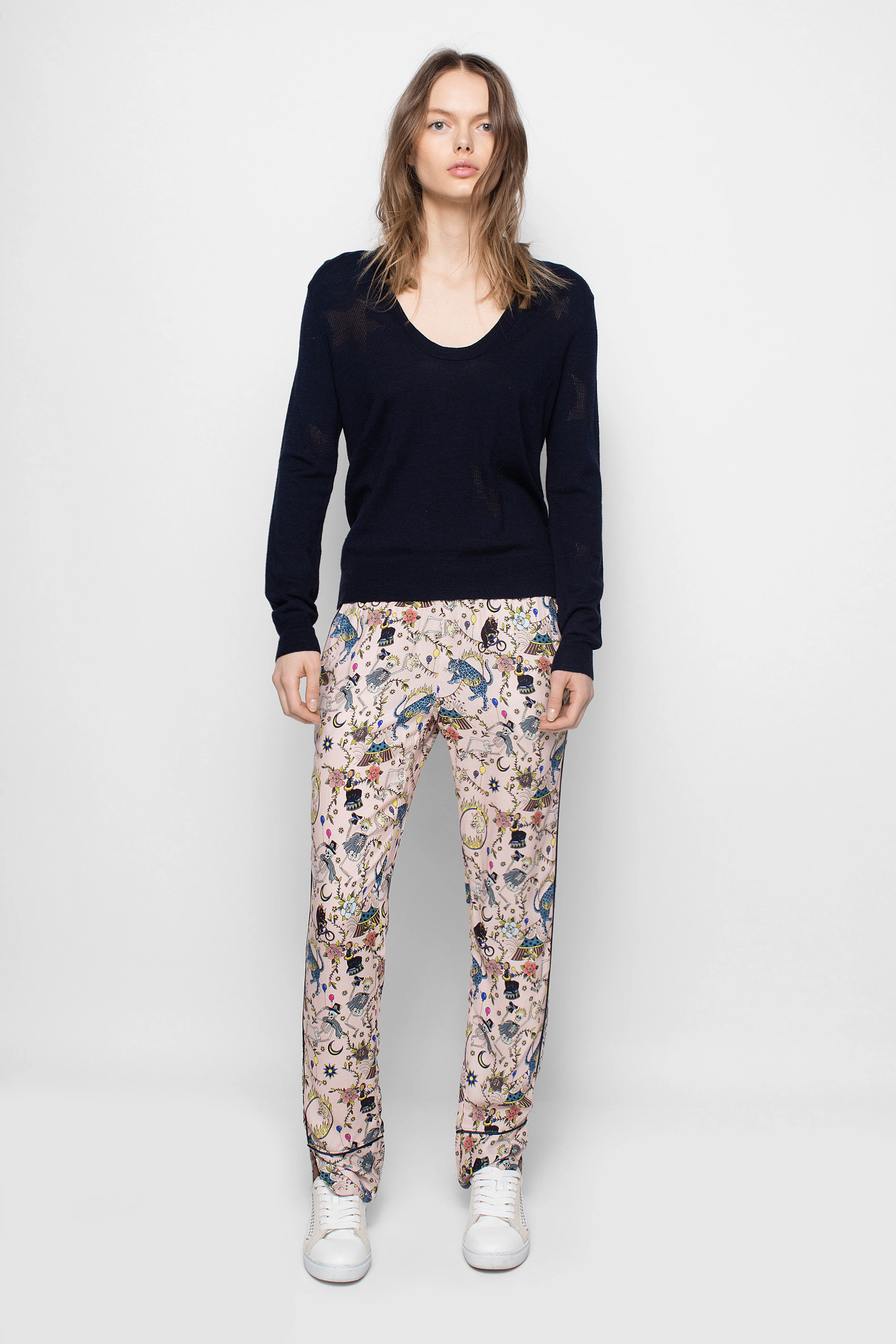 Rina Star Merino Sweater - sweater women's | Zadig&Voltaire
