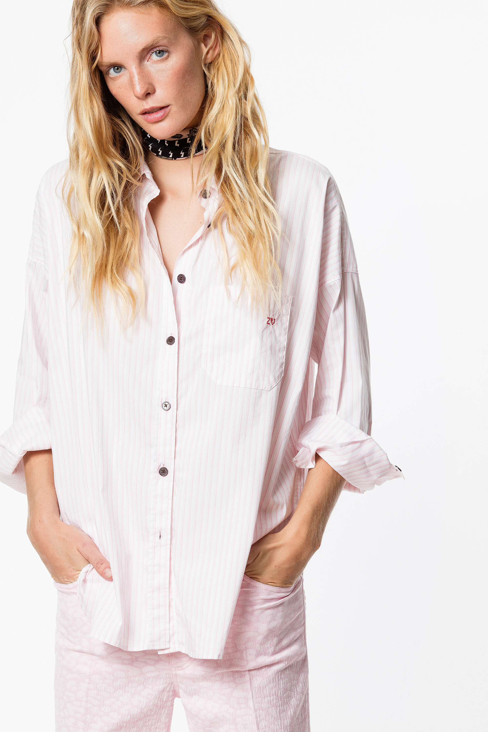 Camisa Tamara de rayas thumbnail 3