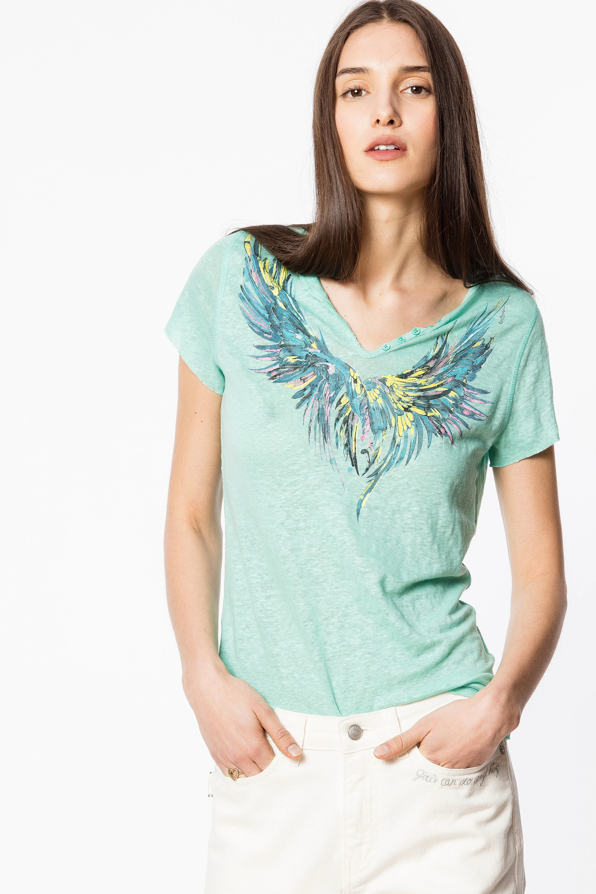 Wings Henley Top thumbnail 2