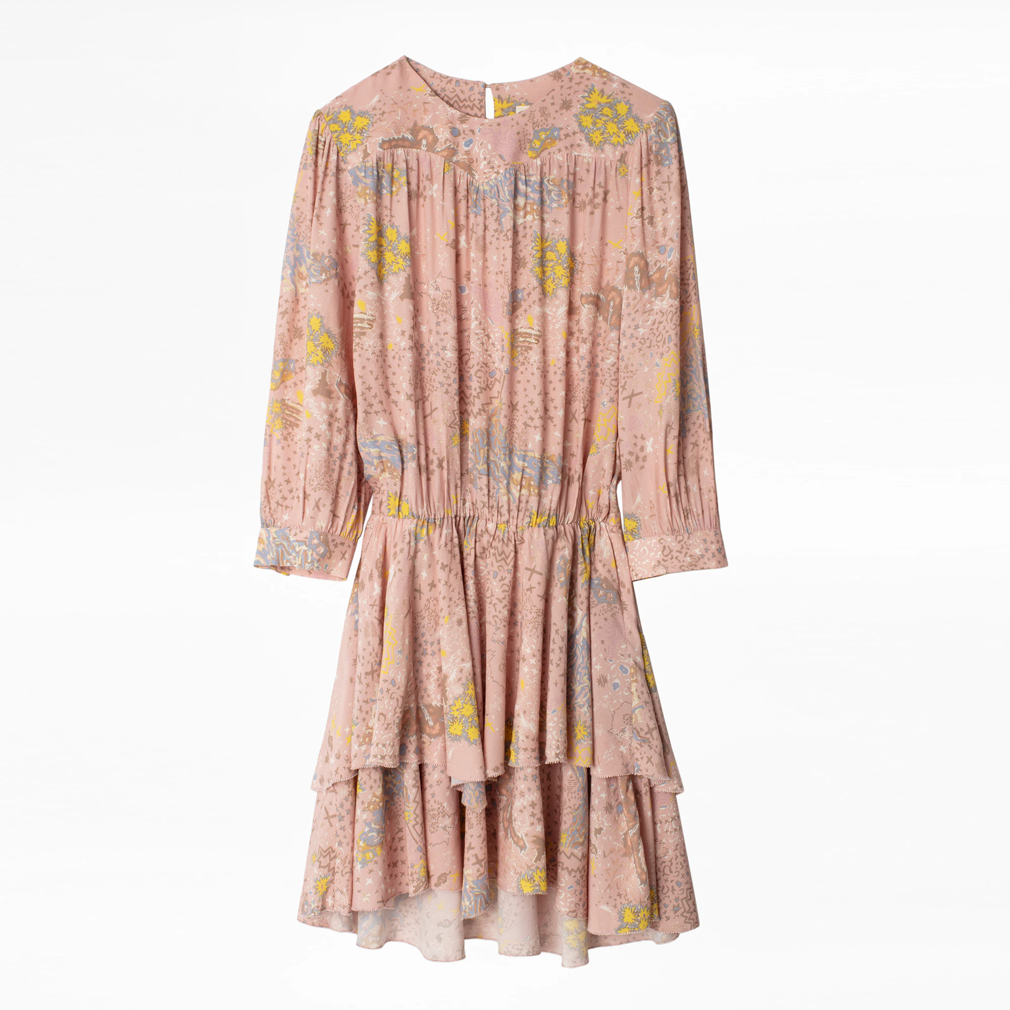 Rooka Print Glam Dress dress pink women | Zadig&Voltaire