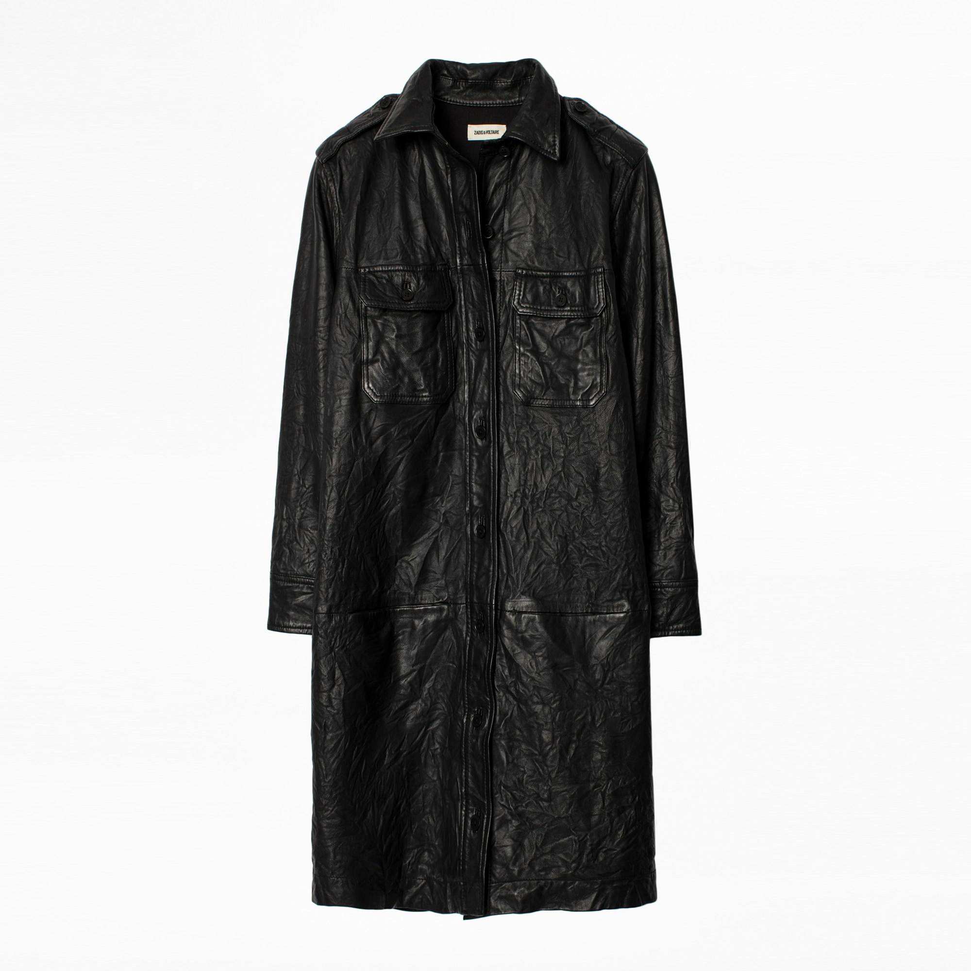 Rexy Crinkle Leather Dress 7