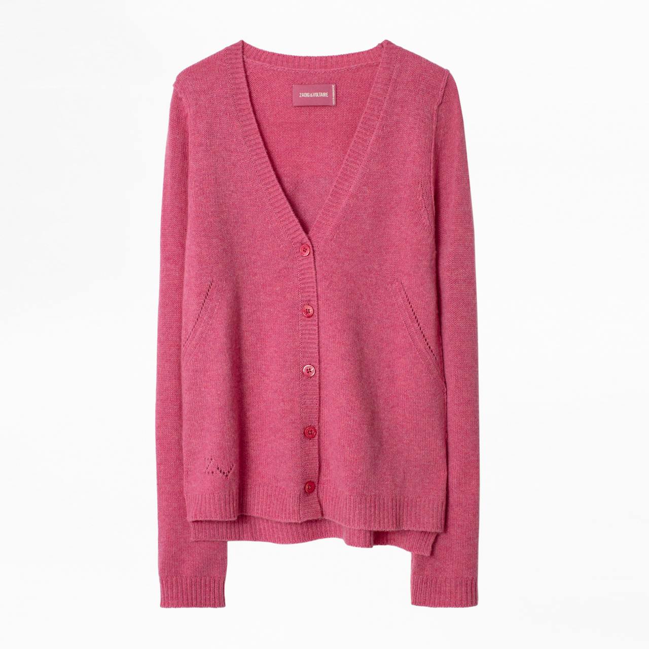 Nerys Art Strass Cachemire Cardigan 5