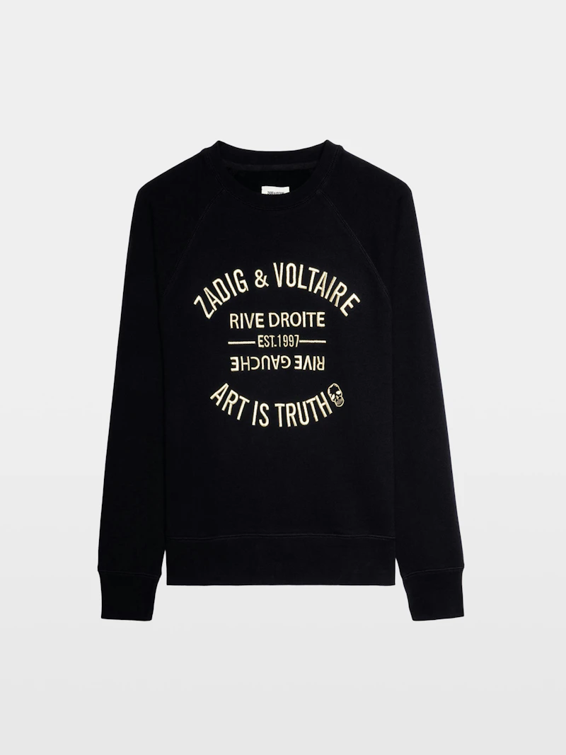 Sweatshirt Upper Blason — Noir — Zadig & Voltaire