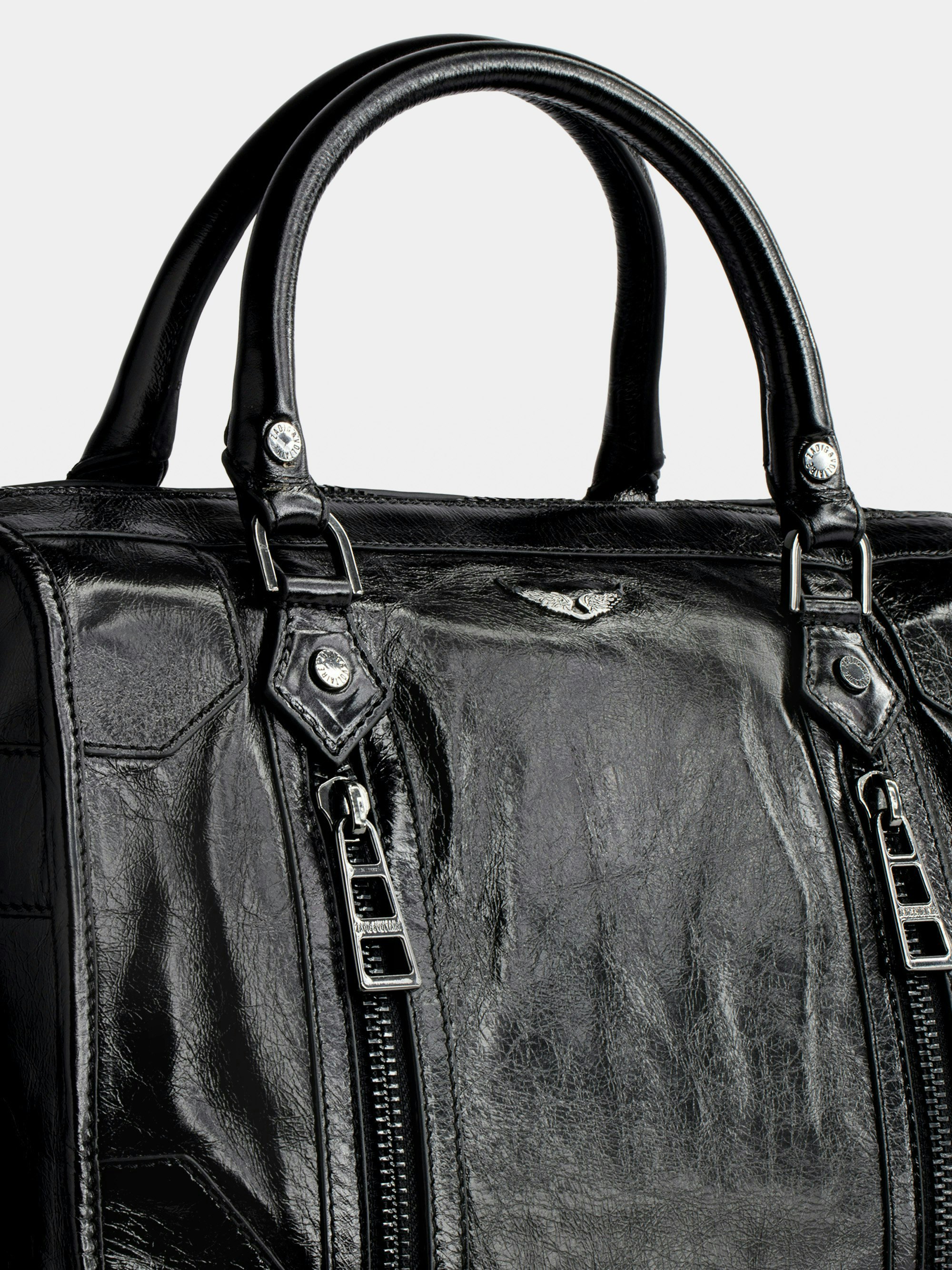 Sunny Medium #2 Vintage Patent Tasche