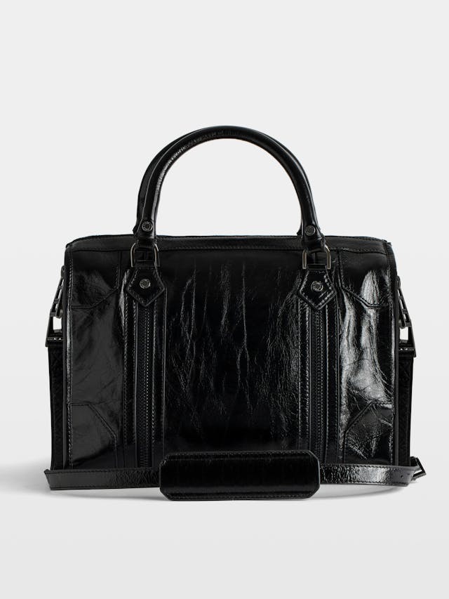 Sunny Medium #2 Vintage Patent Bag