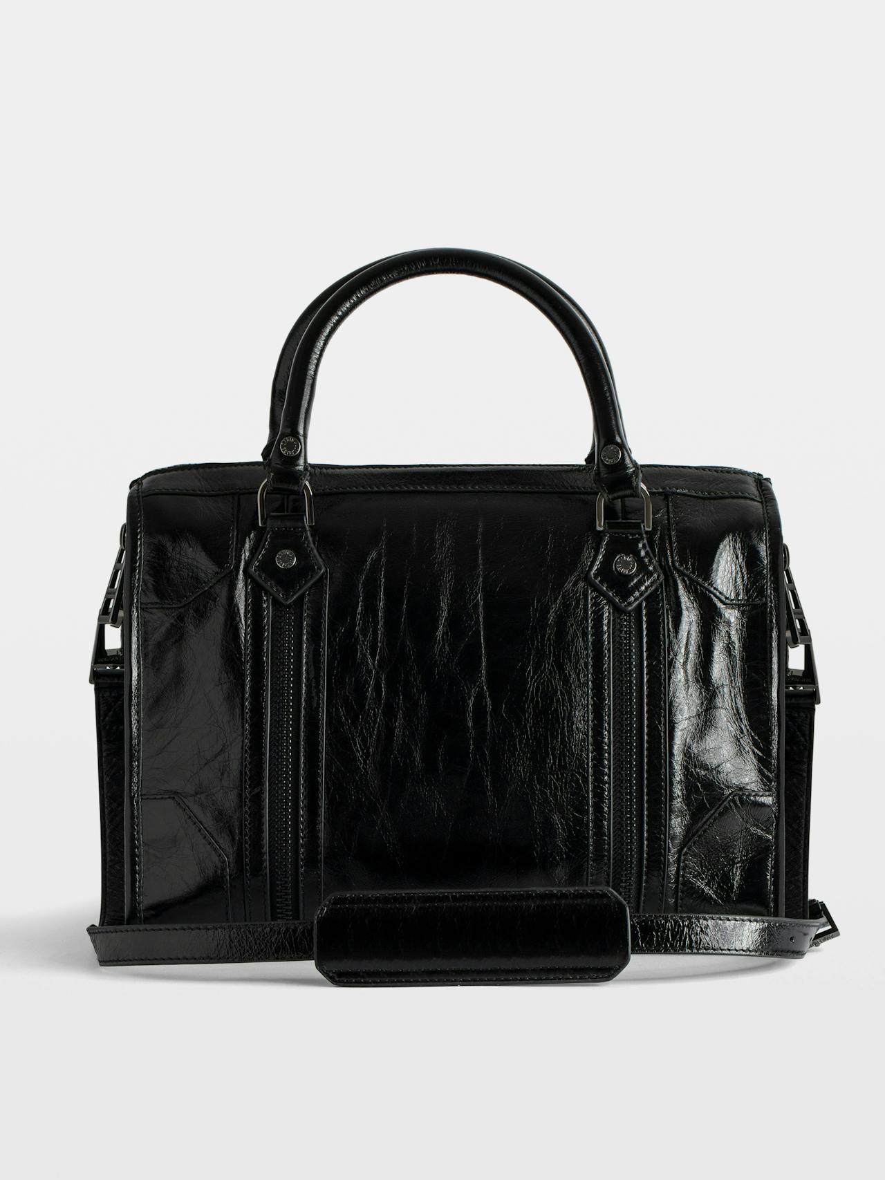 Sunny Medium #2 Vintage Patent Bag