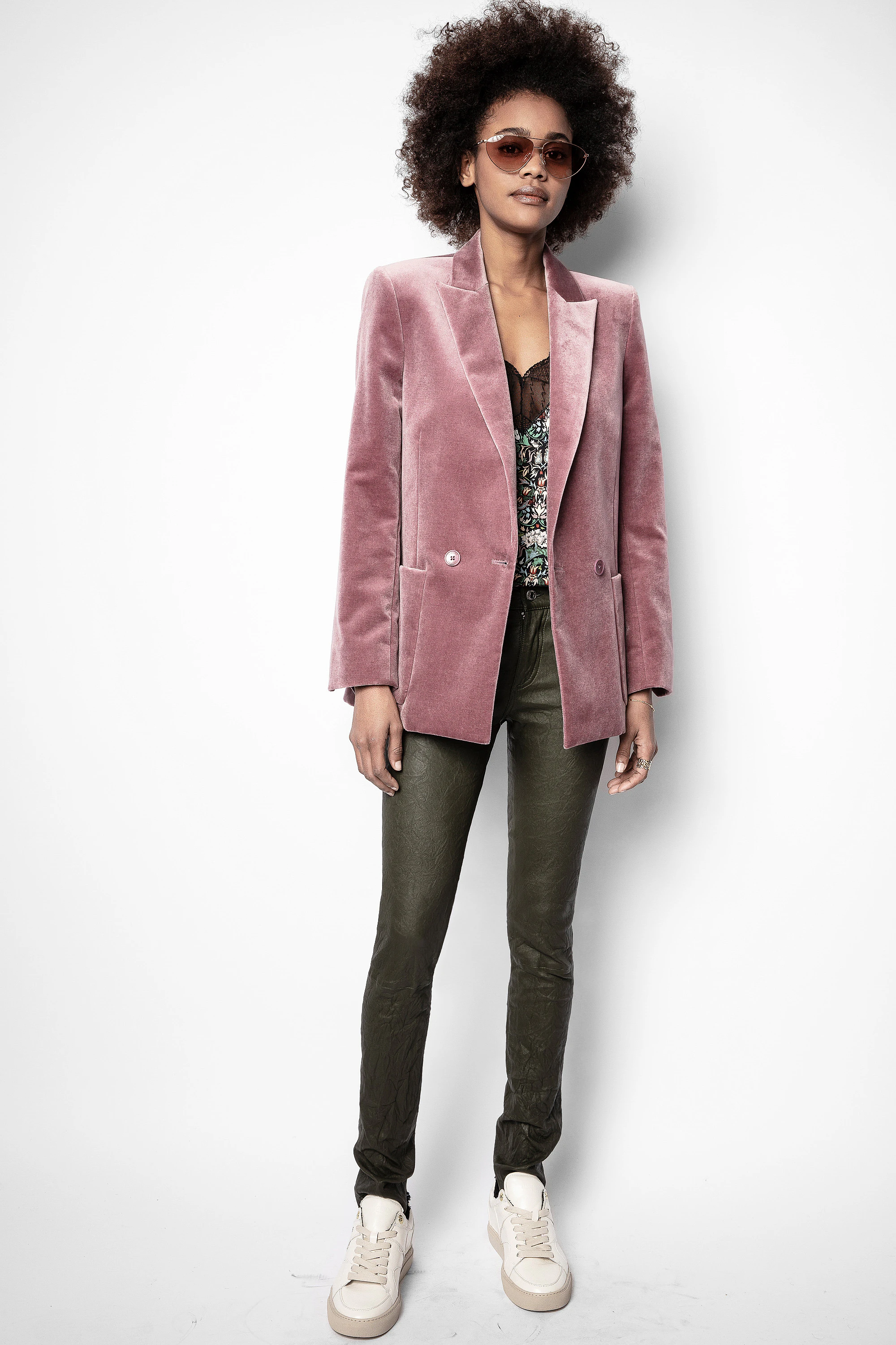 Visko Velvet Blazer thumbnail 2