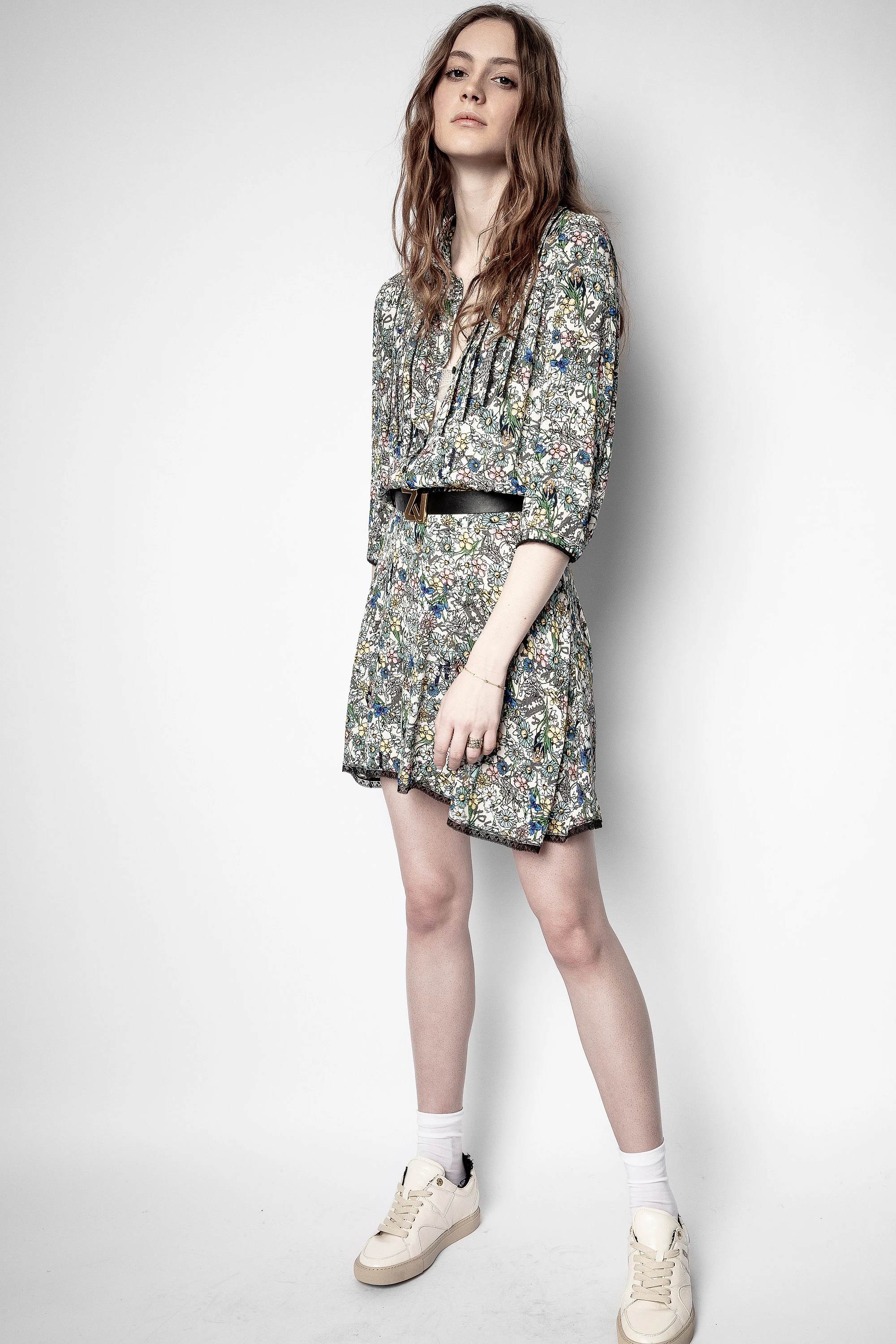 Robe Raspail Crinkle Flower thumbnail 1