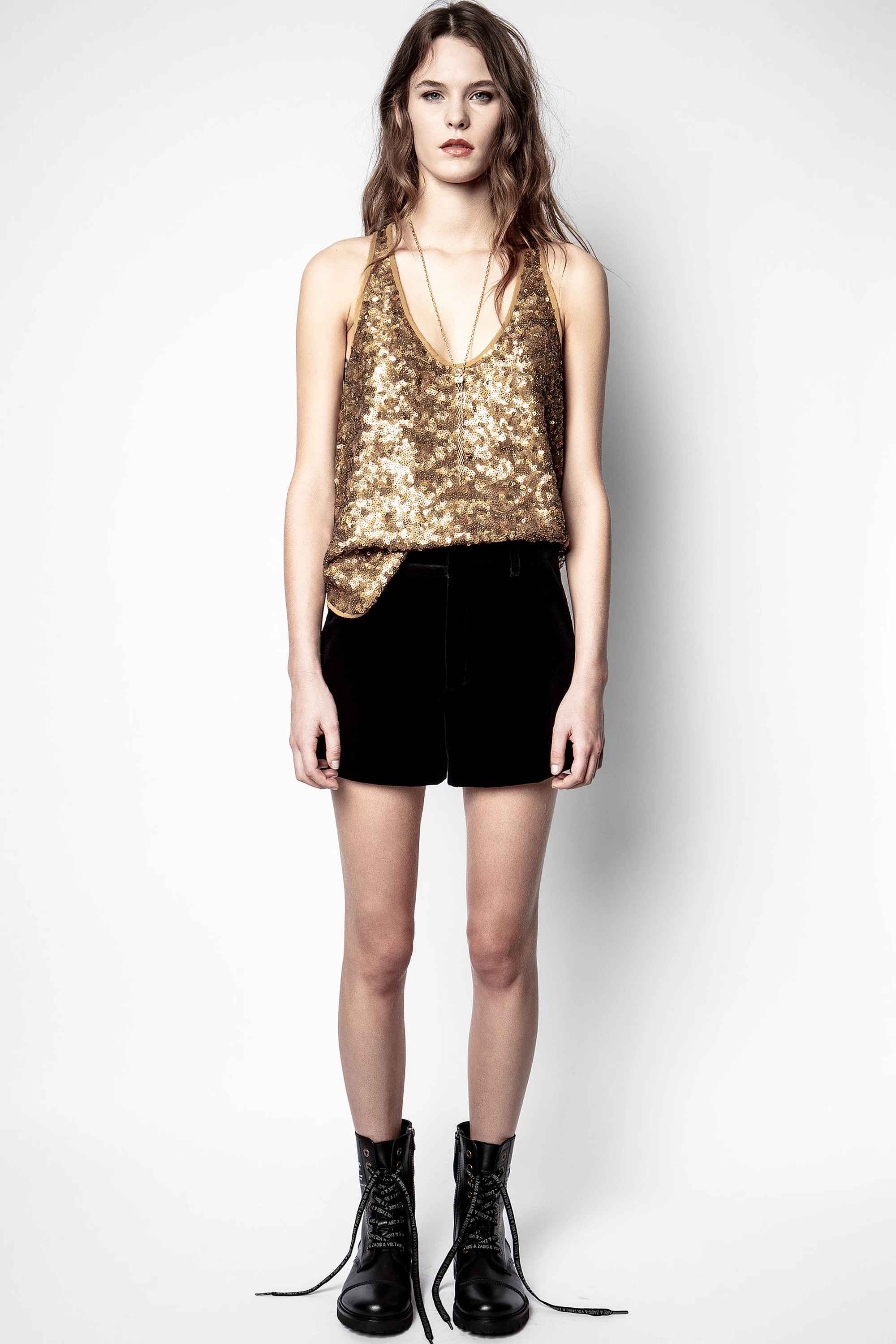 Coach Sequin Tank Top thumbnail 1