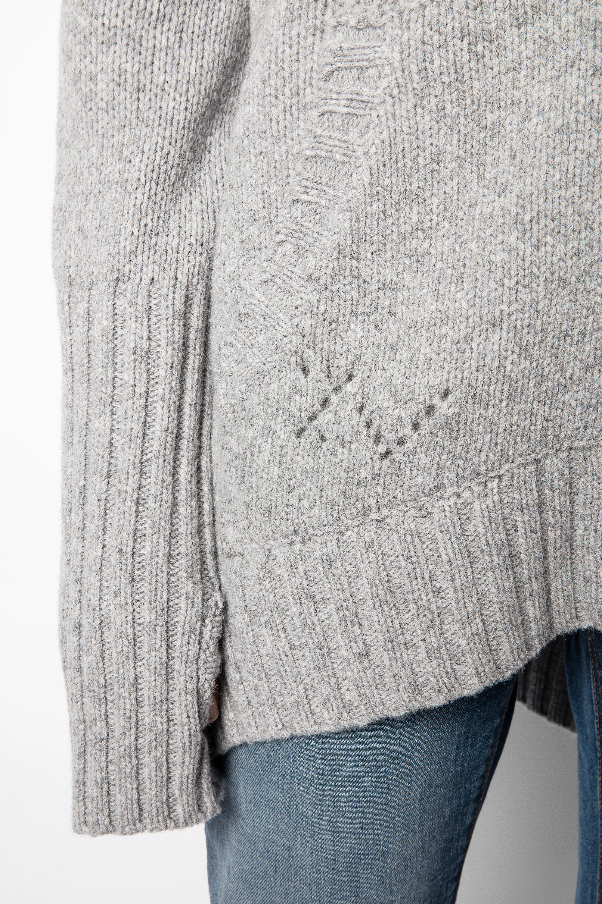 Salma Tout Va Bien Mérinos Cardigan thumbnail 4