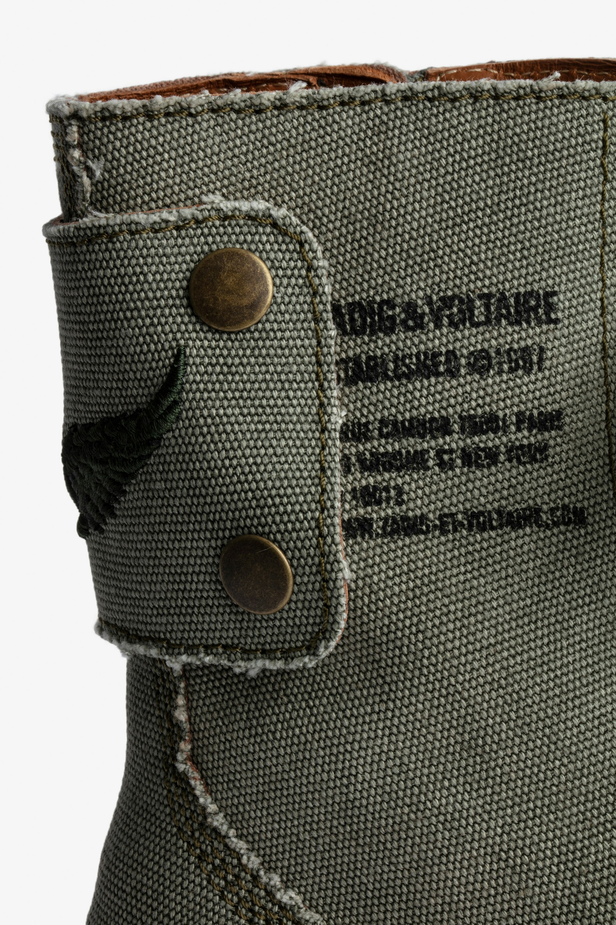 Joe Canvas Ankle Boots